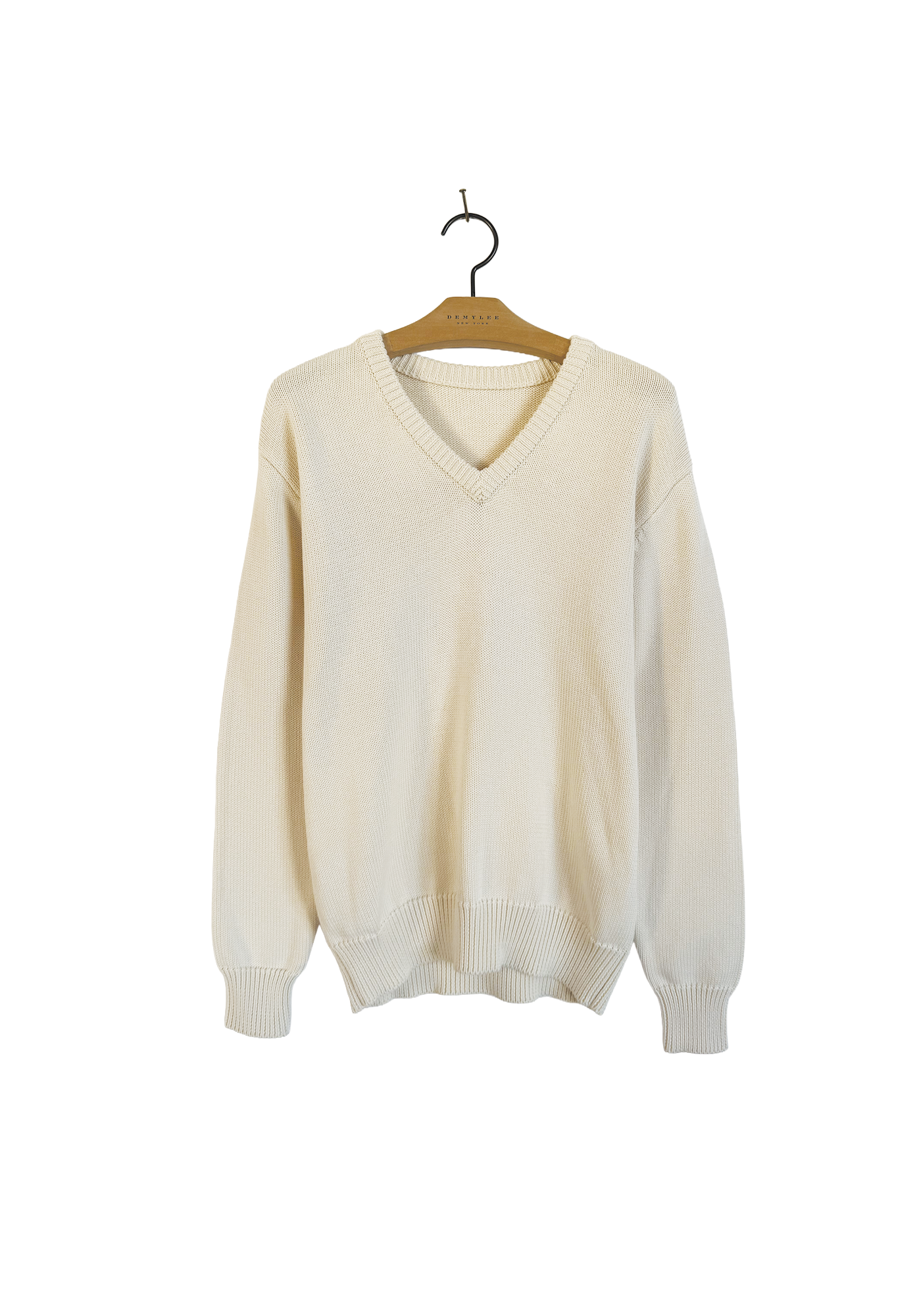V-neck Sweater - Off White