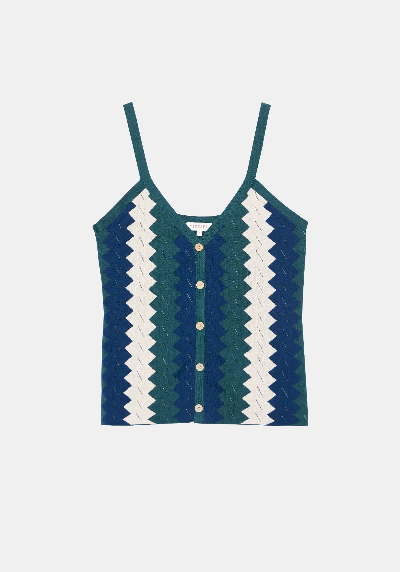 Eleni Top - Mediterranean Green Combo