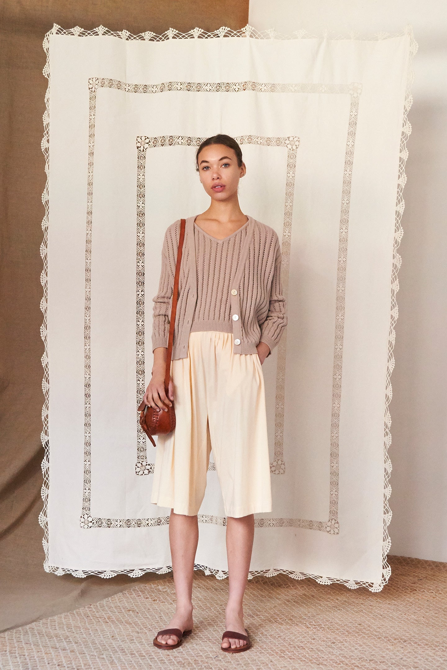 Eiko Cardigan - Summer Red