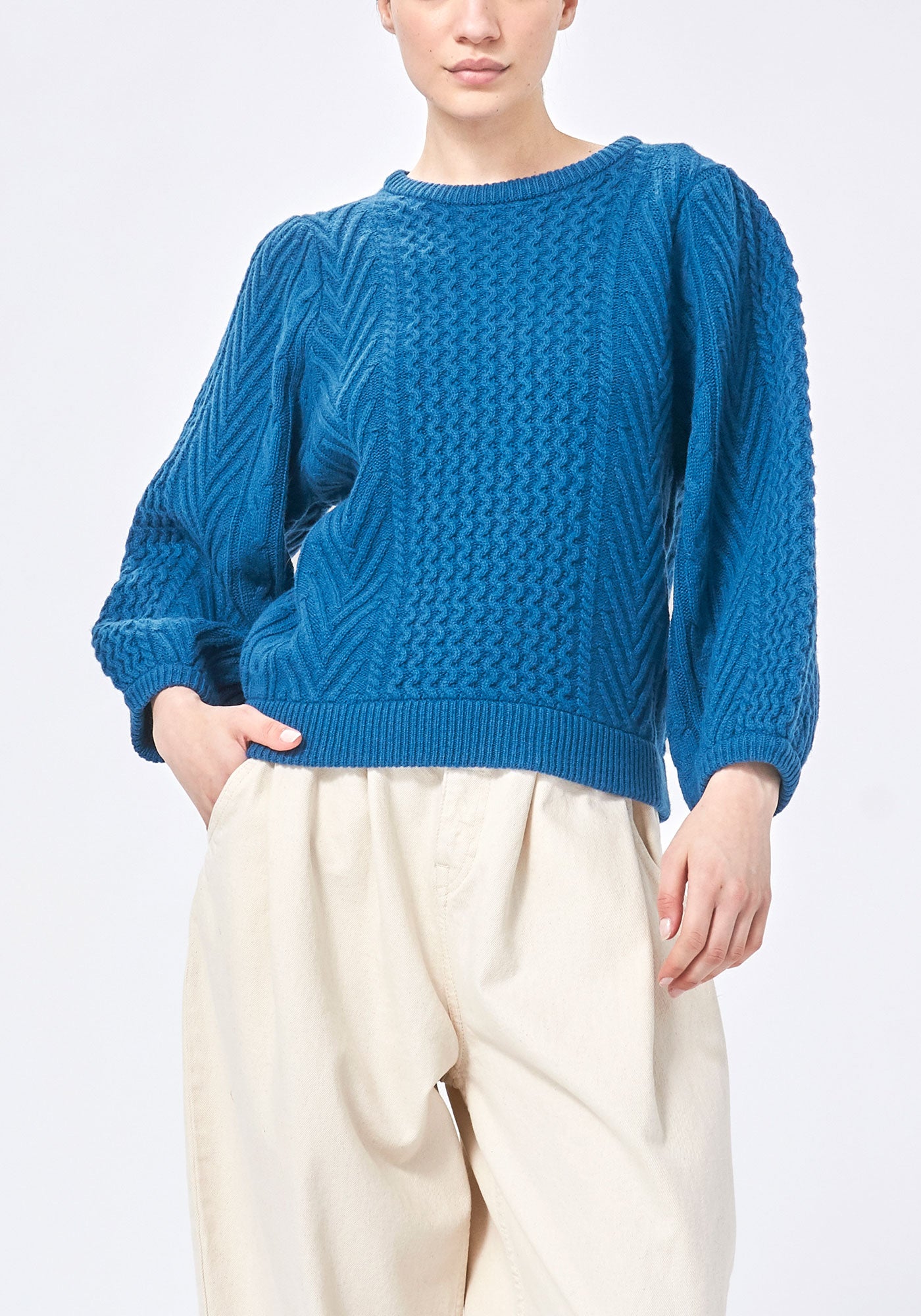 Feline Merino Wool Sweater