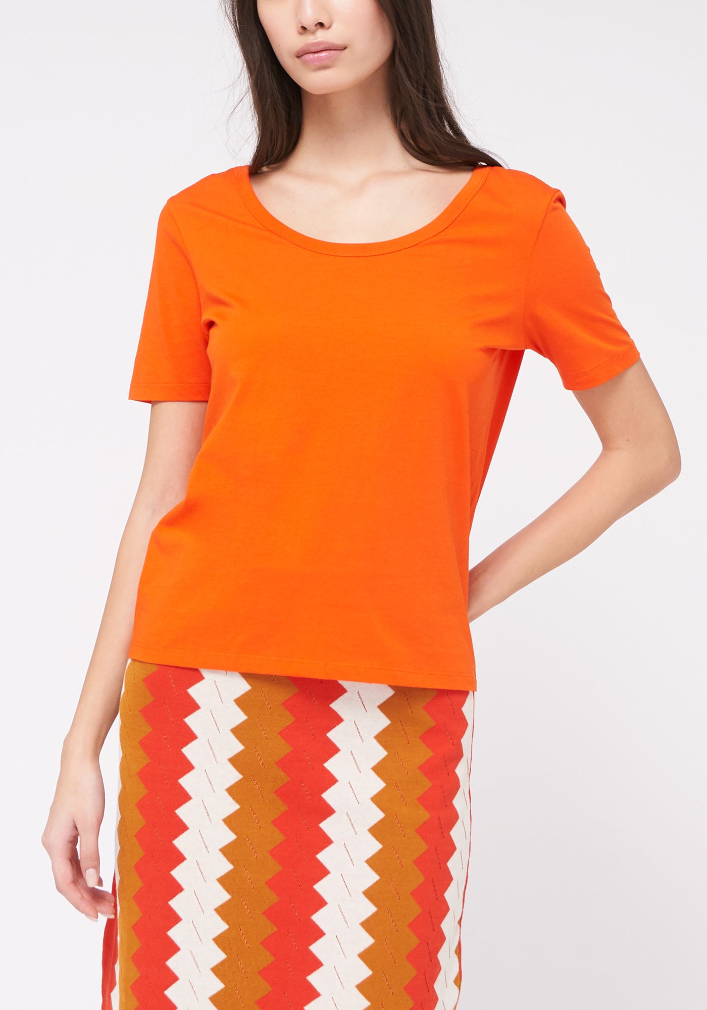 Helia Top - Summer Red