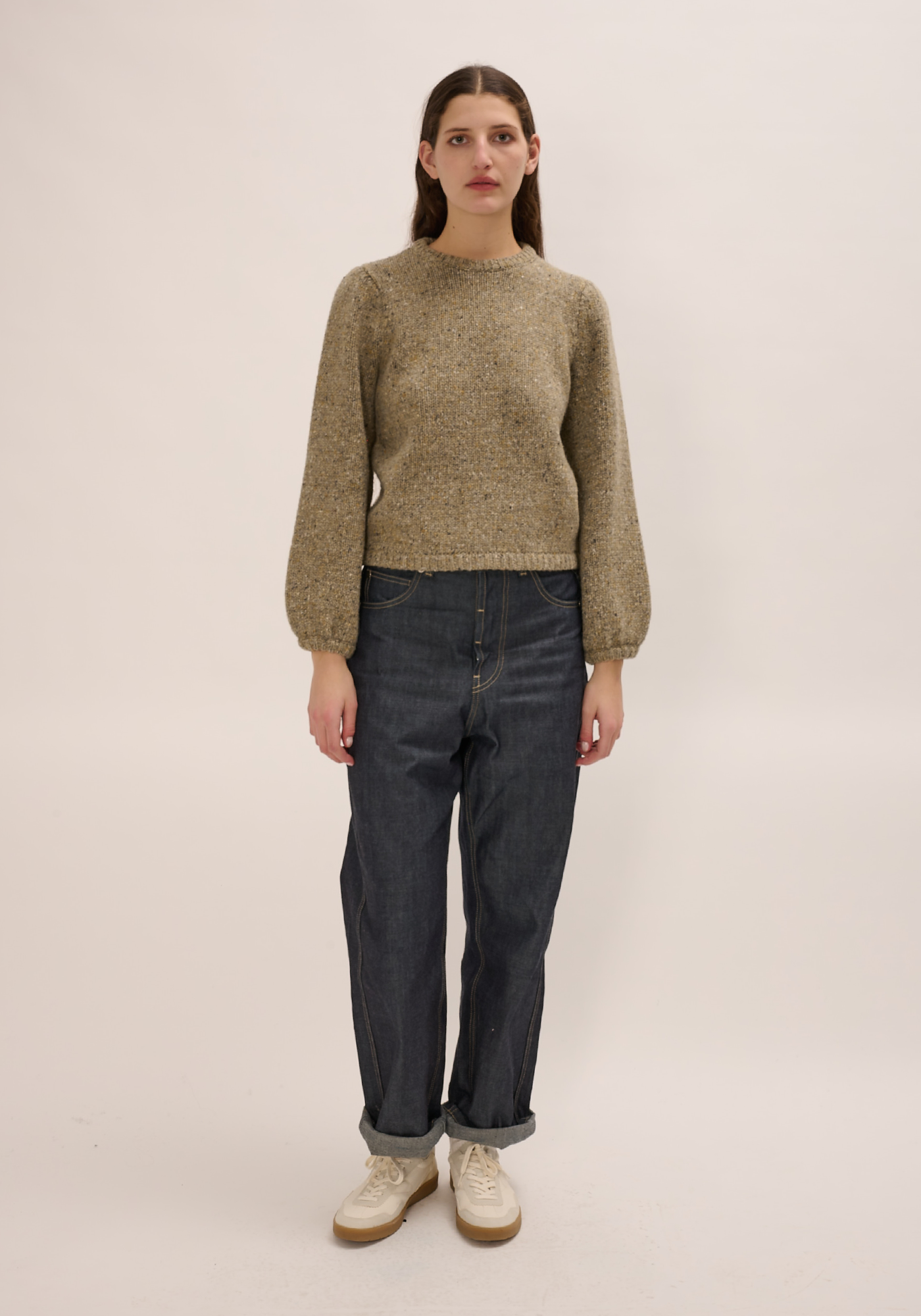 Iara Merino Wool Sweater - Bark