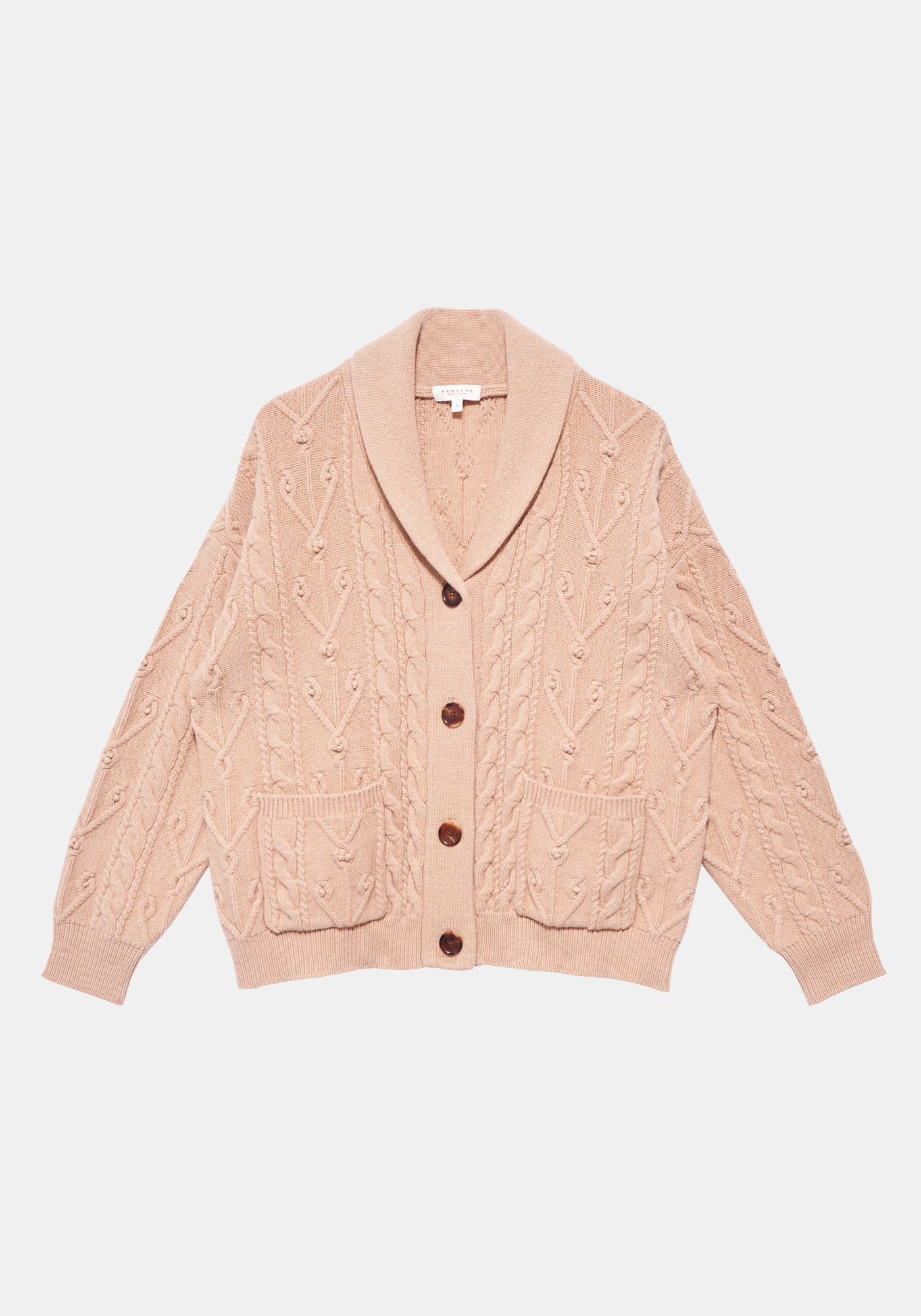 Kled Merino Wool Cardigan - Biscuit