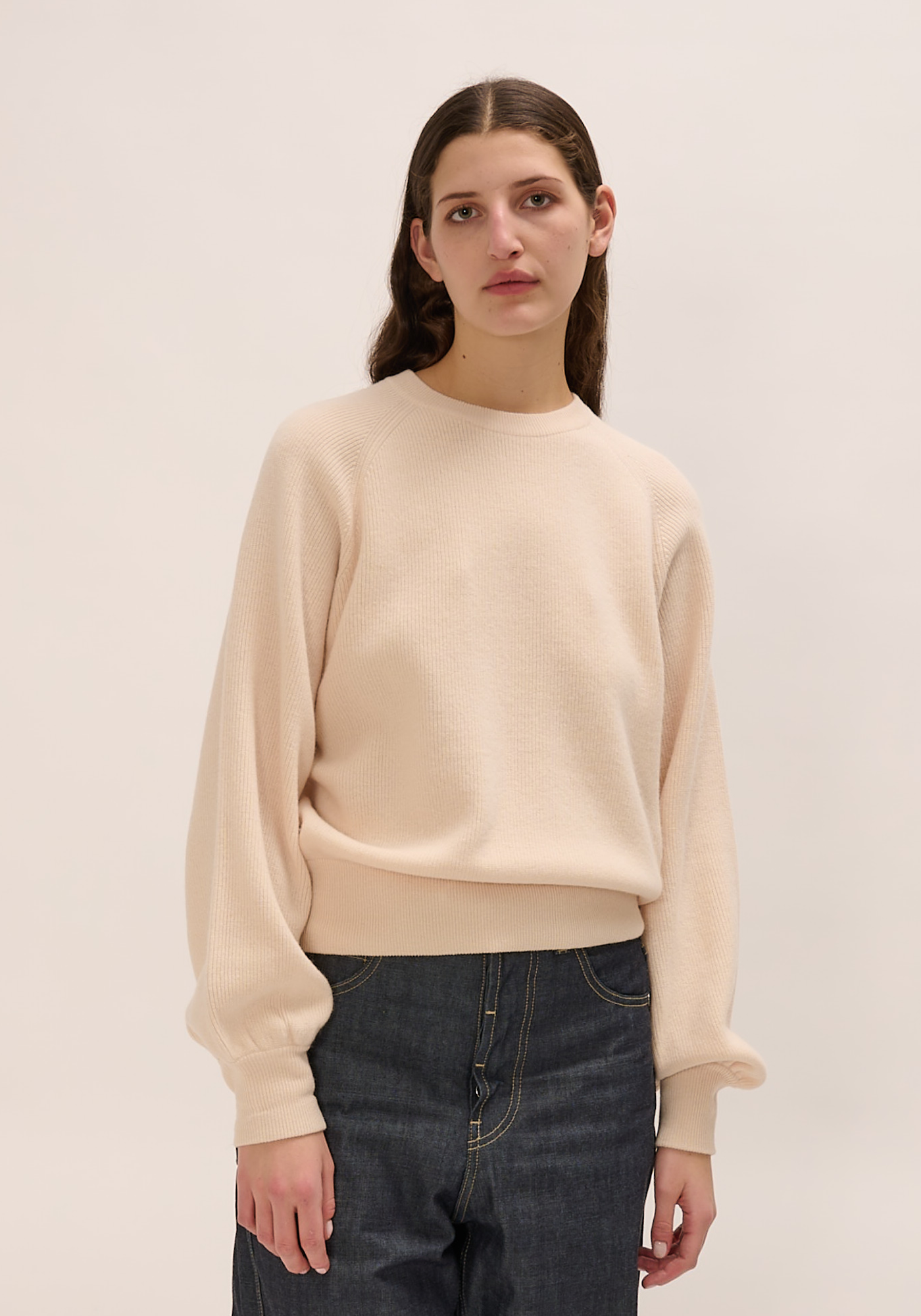 Kaius Merino Wool Sweater - Light Heather Grey