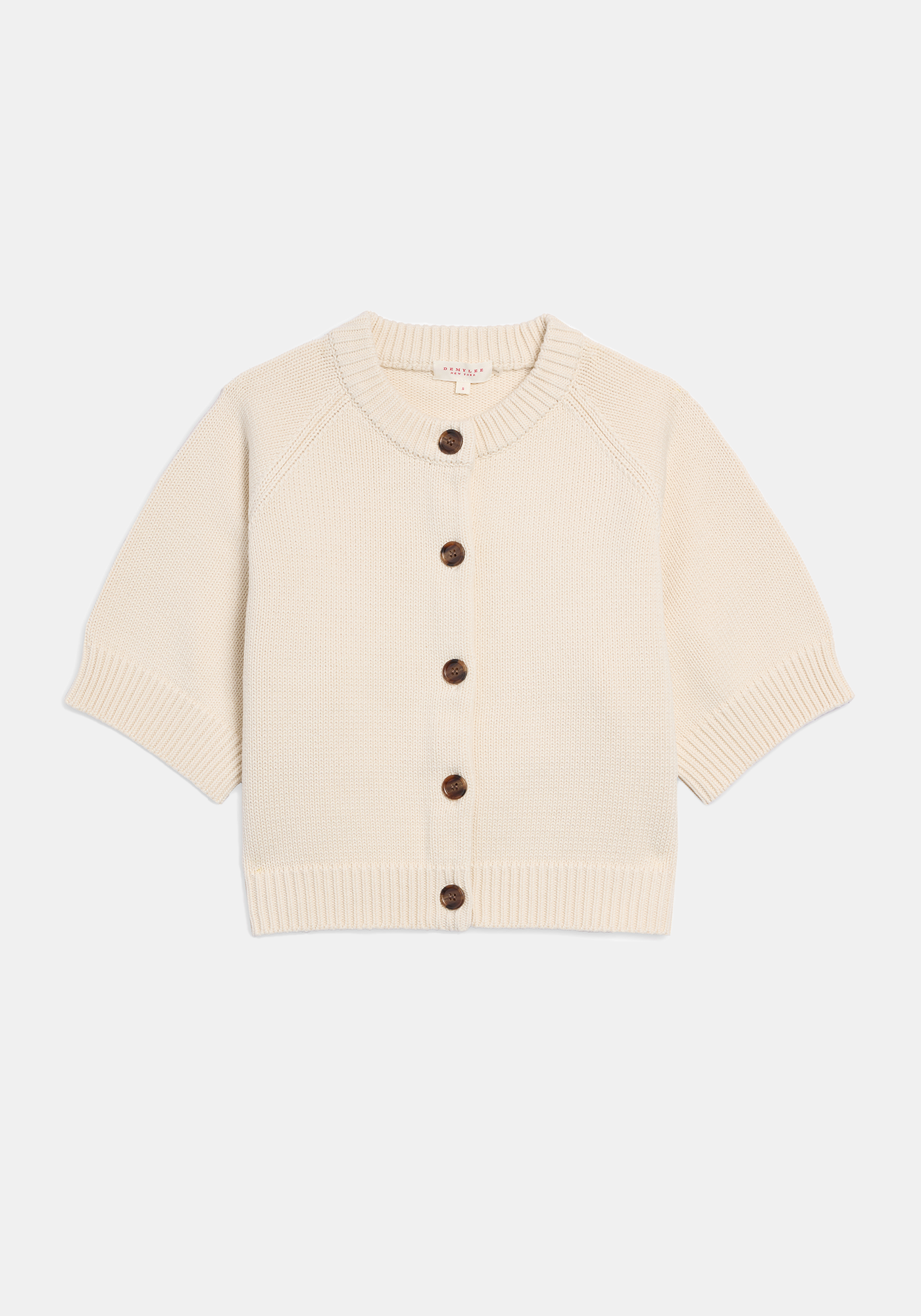 Lakti Cotton Cardigan - Natural