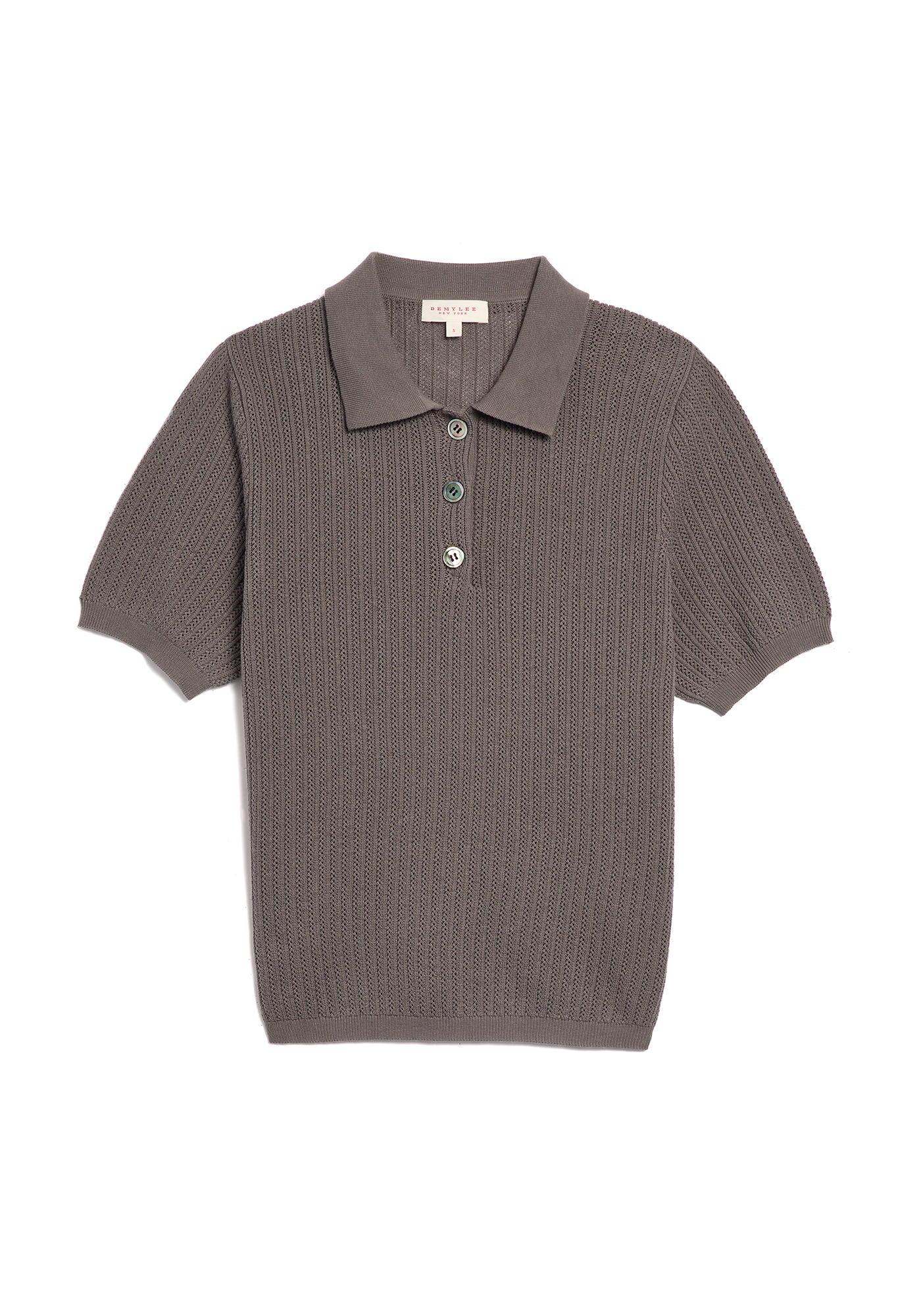 Madera Cotton Silk Top - Mushroom