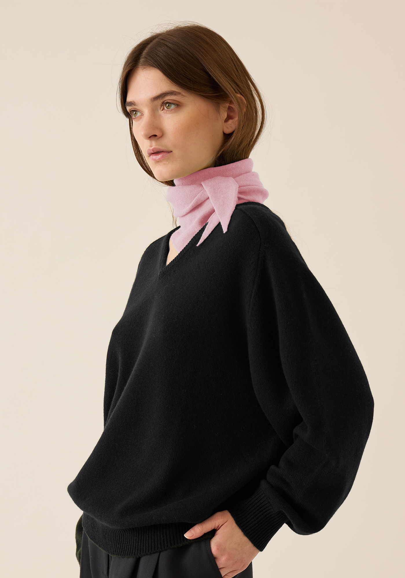 Nessa Small Cashmere Bandana