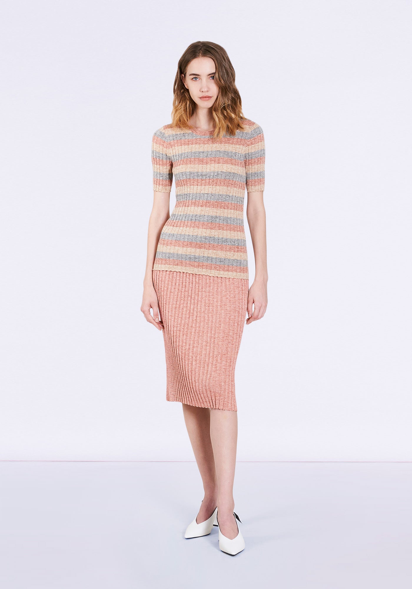 Reina Skirt - Mahogany Twist