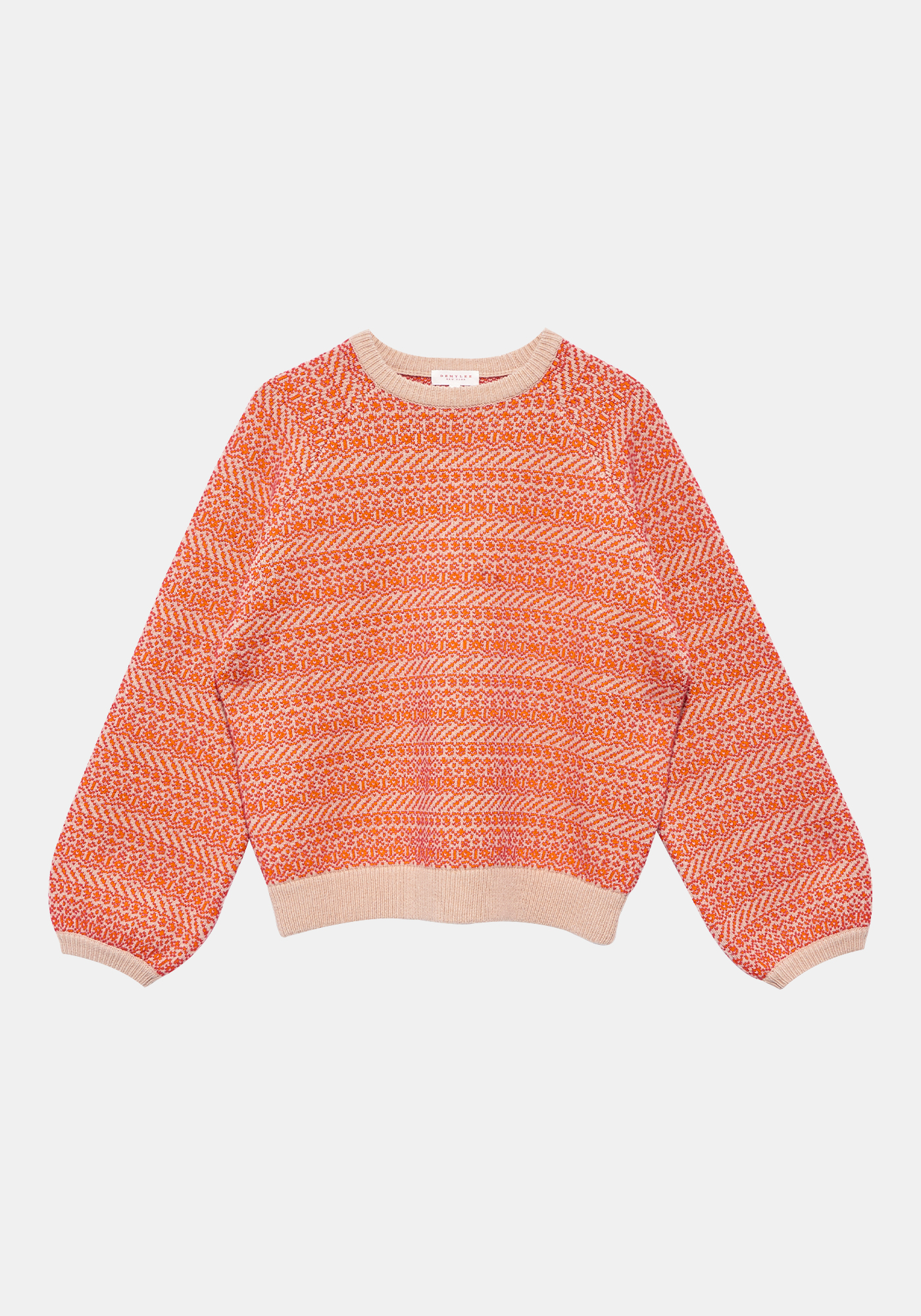 タリヤ セーター - ビスケット/オレンジピール