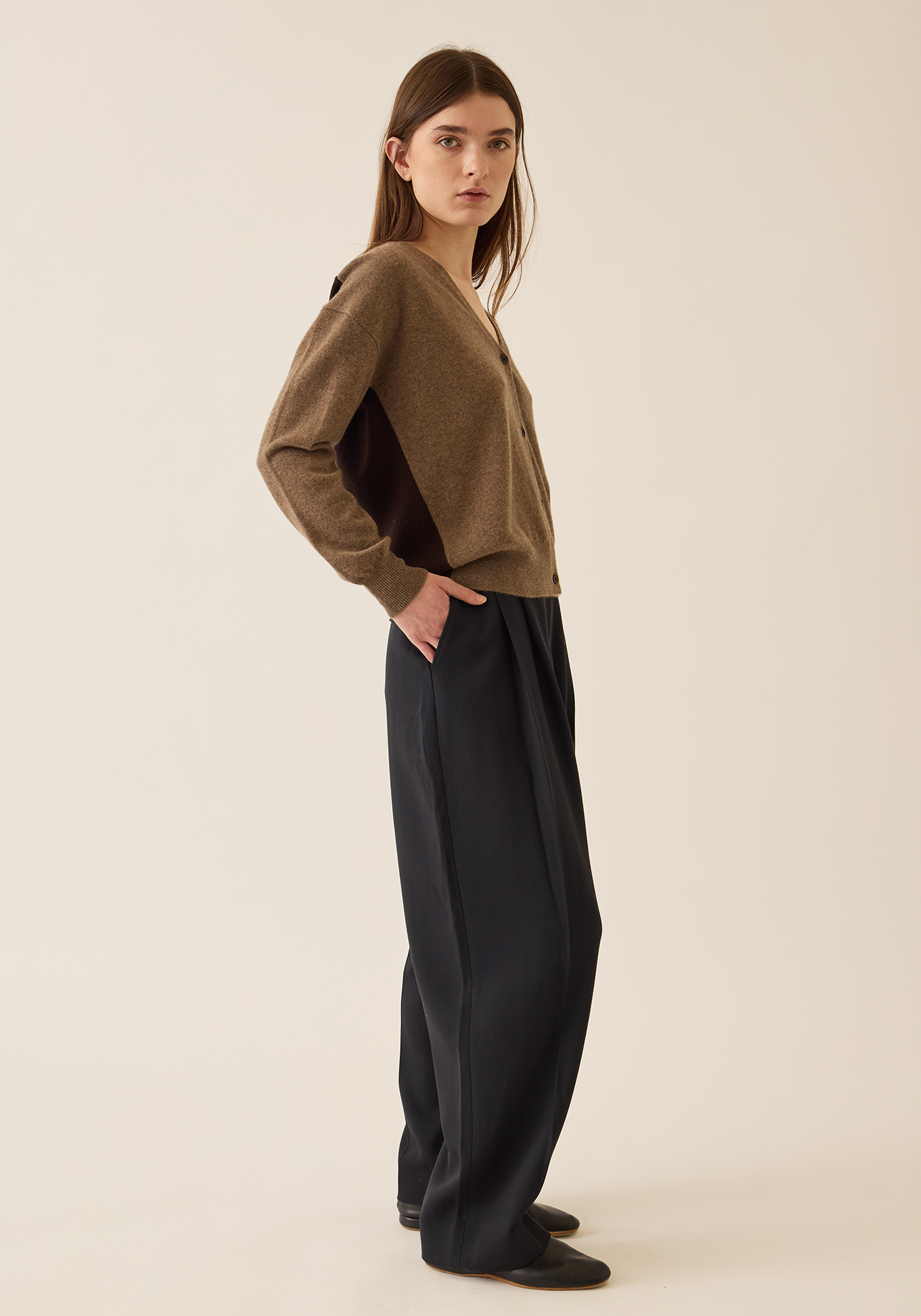 アビゲイル カシミア カーディガン