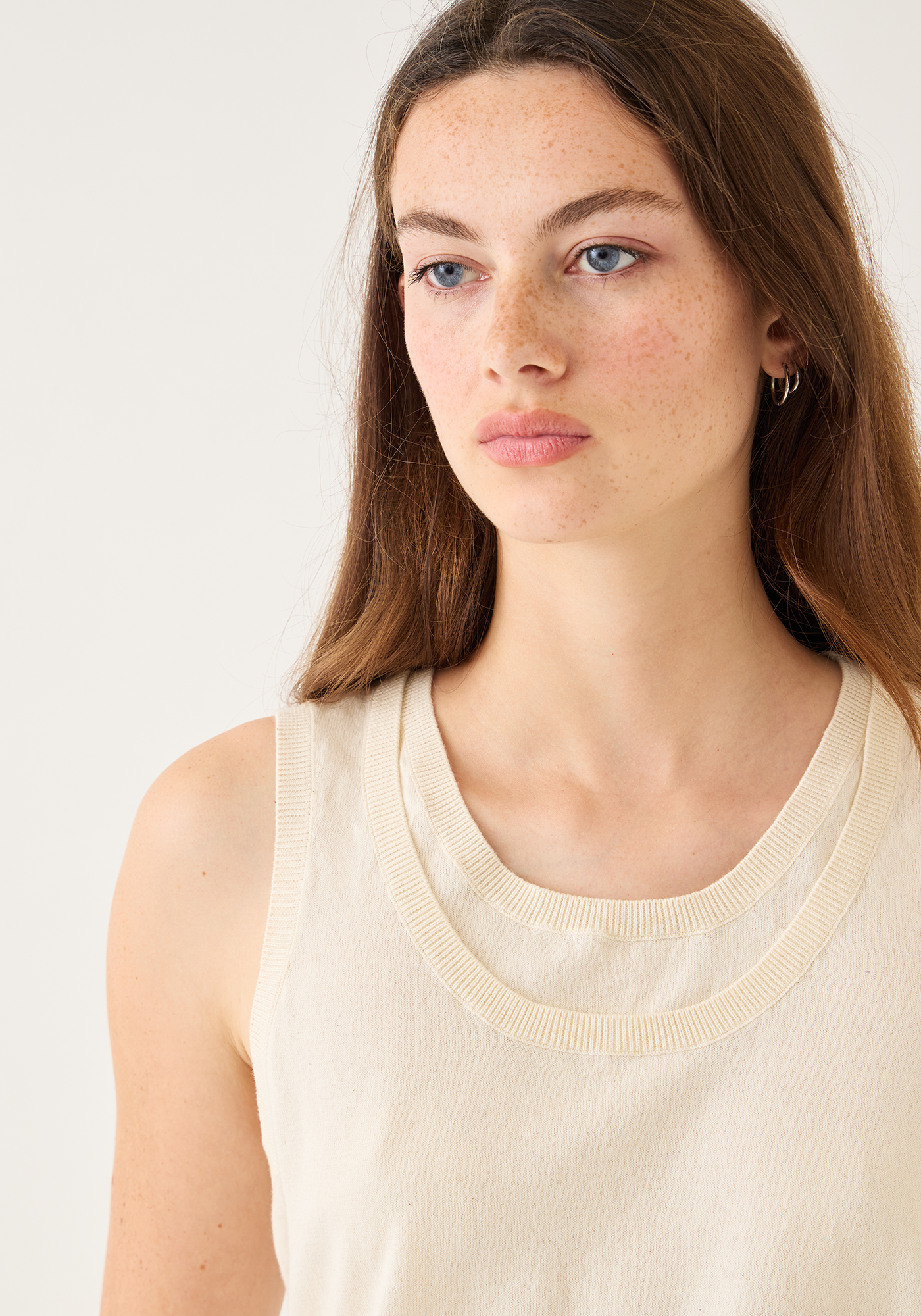 Ada Cotton Top - Chartreuse
