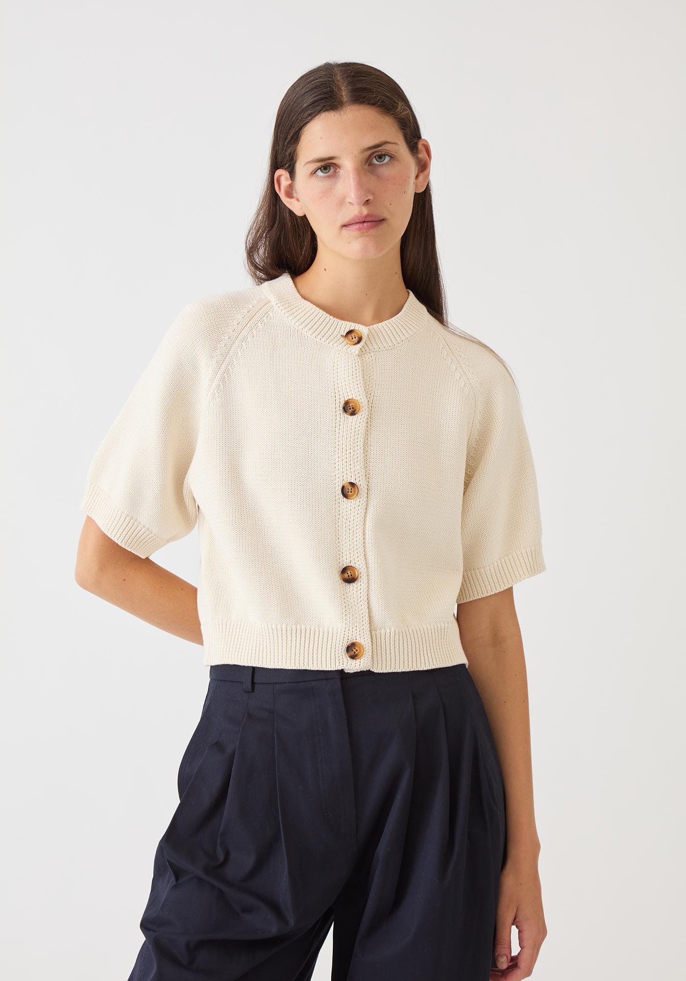 エイミーコットンカーディガン