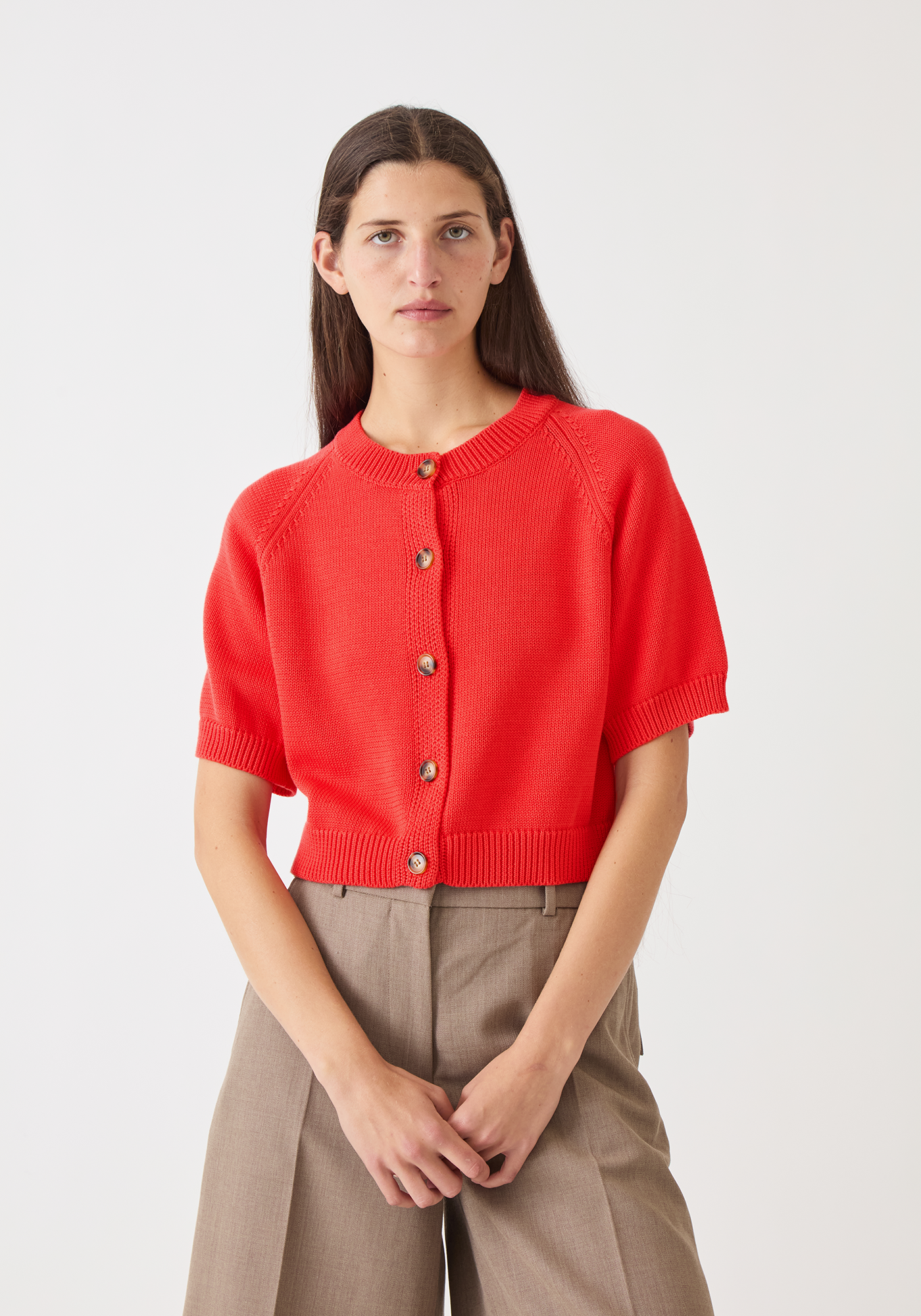 エイミーコットンカーディガン