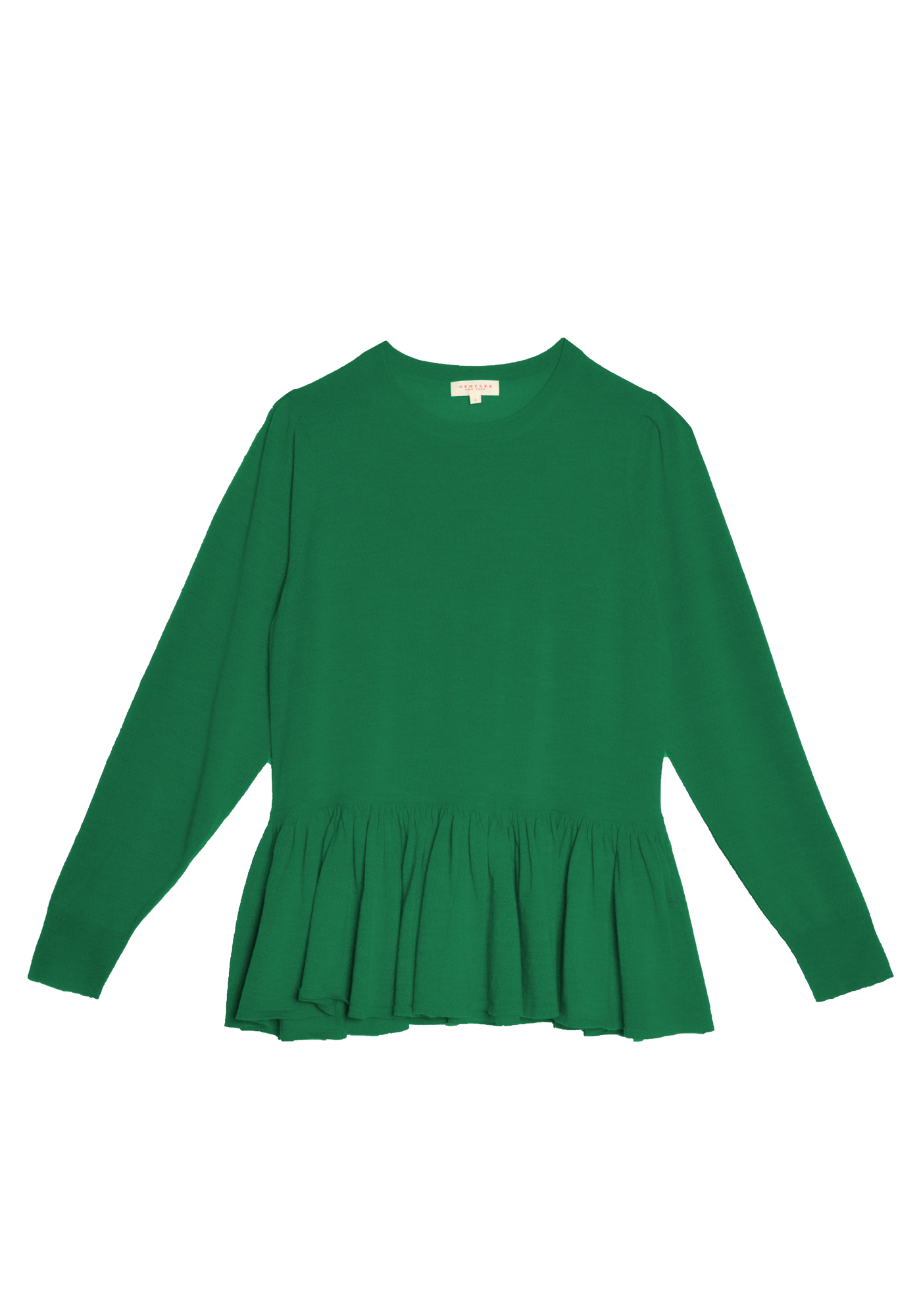 アリサ メリノウール トップ - グリーン