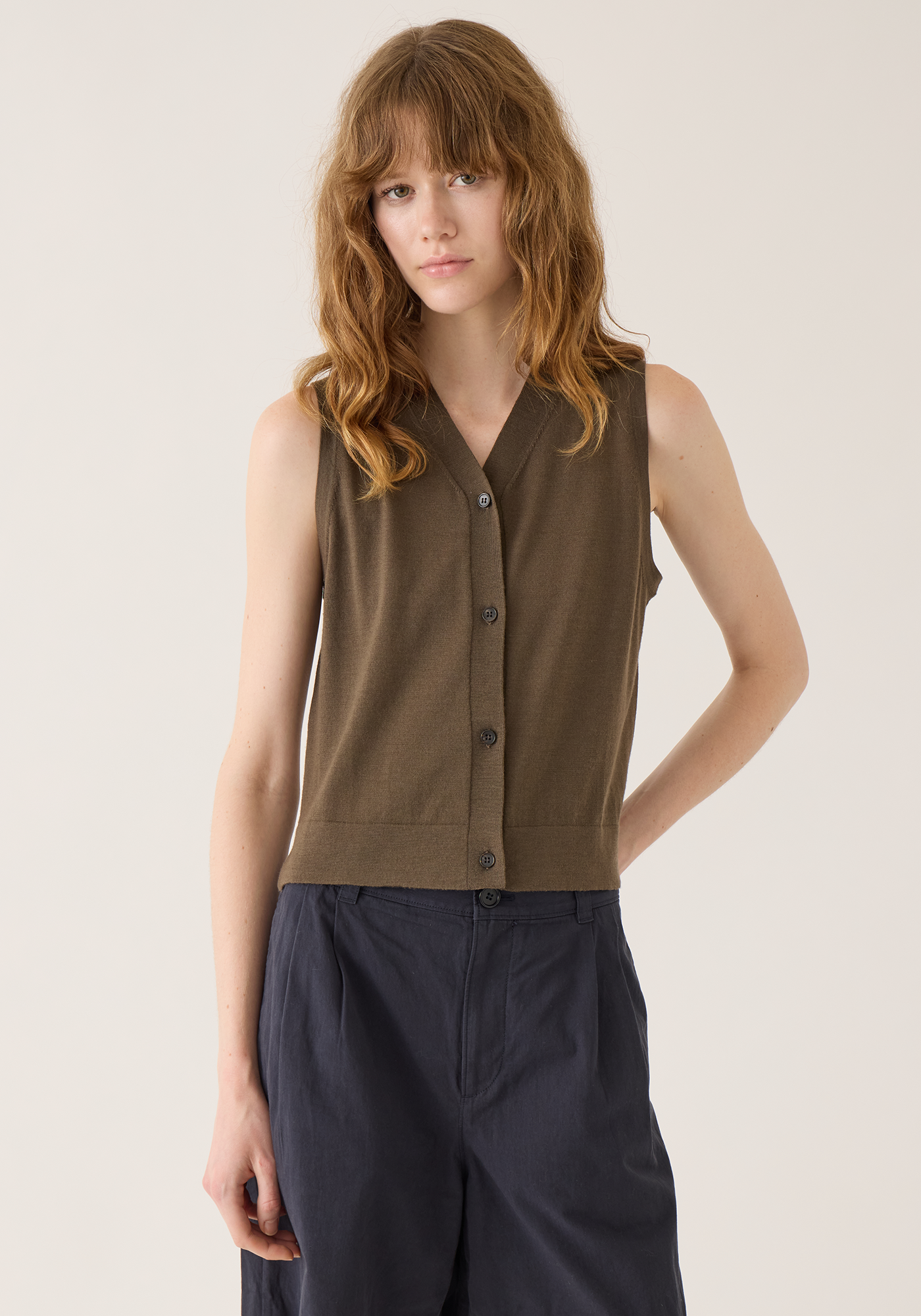 Ariya Superfine Merino Wool Vest