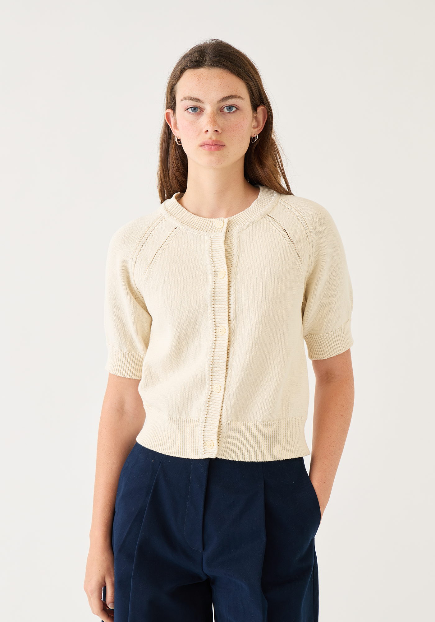 Ashley Cotton Cardigan