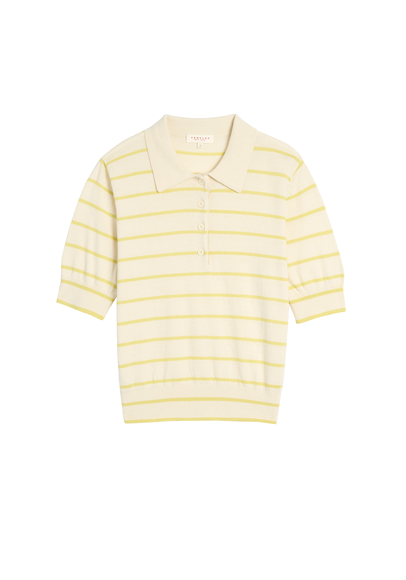 Cameron Stripe Cotton Polo Top