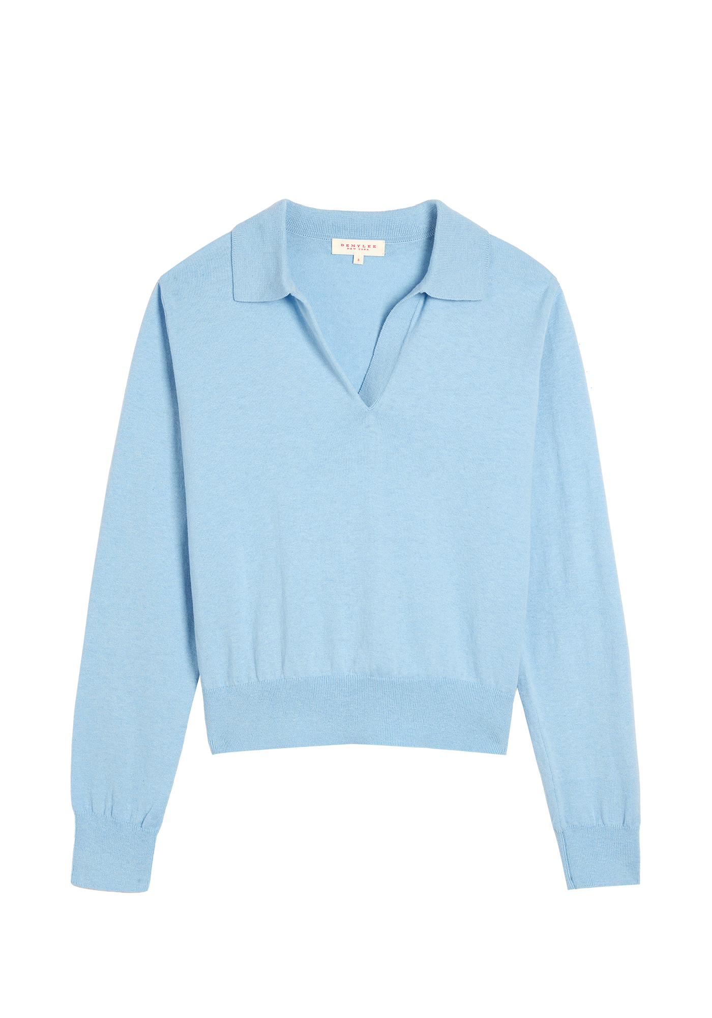 Catarina Cotton Cashmere Polo Sweater