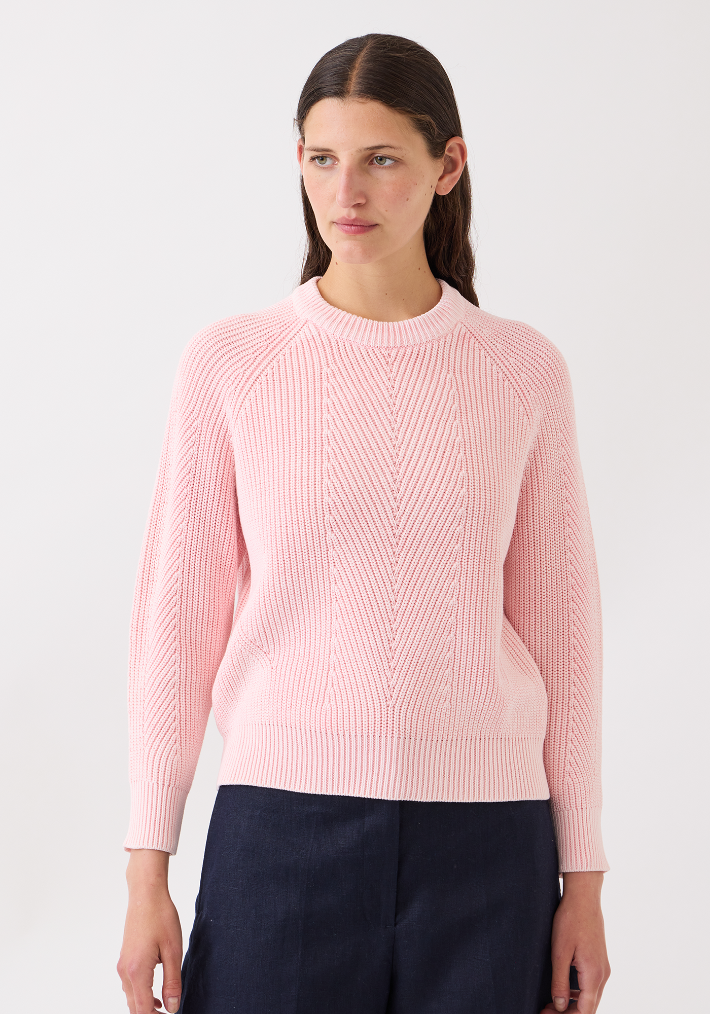 Chelsea Solid Cotton Sweater