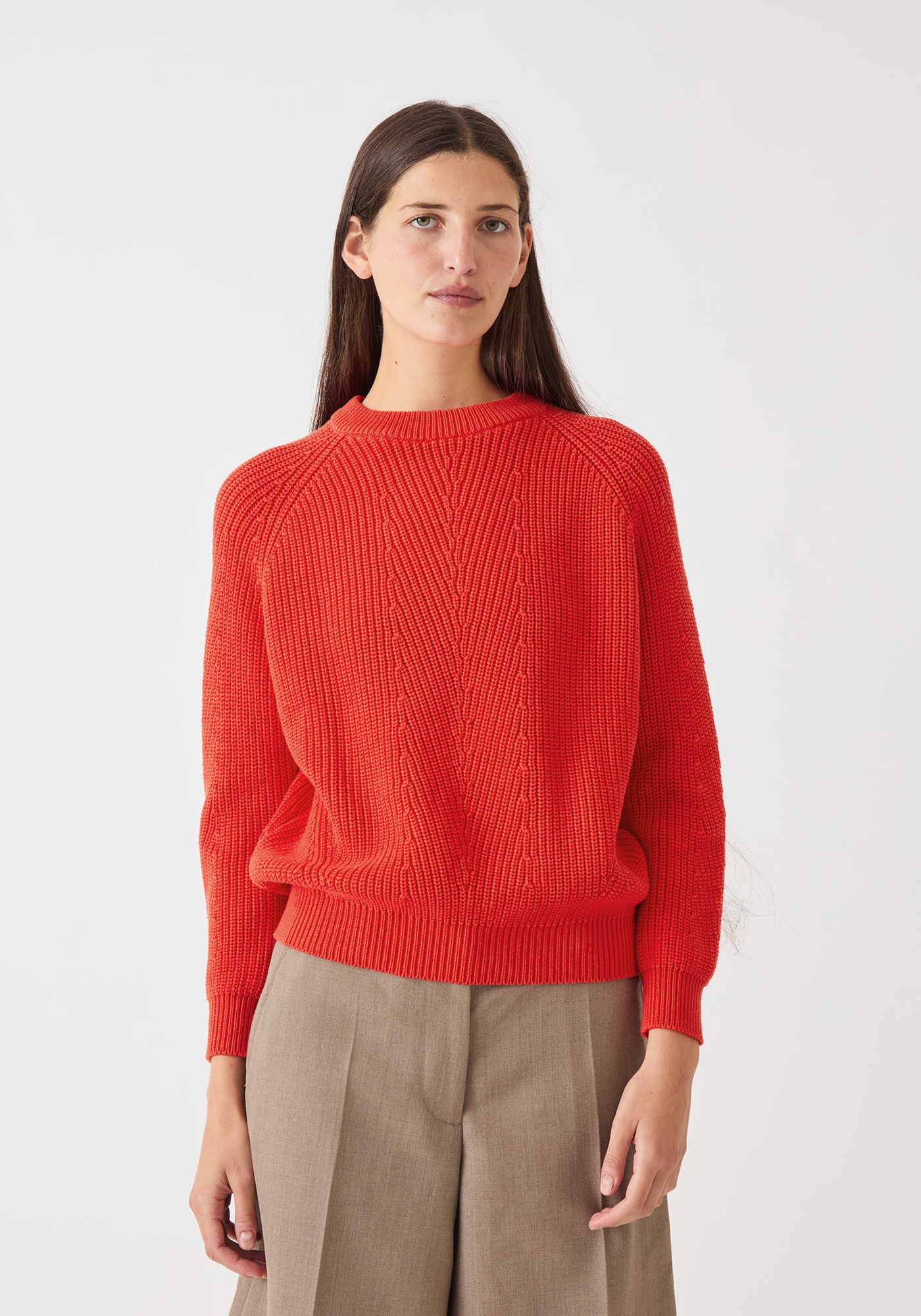 Chelsea Solid Cotton Sweater