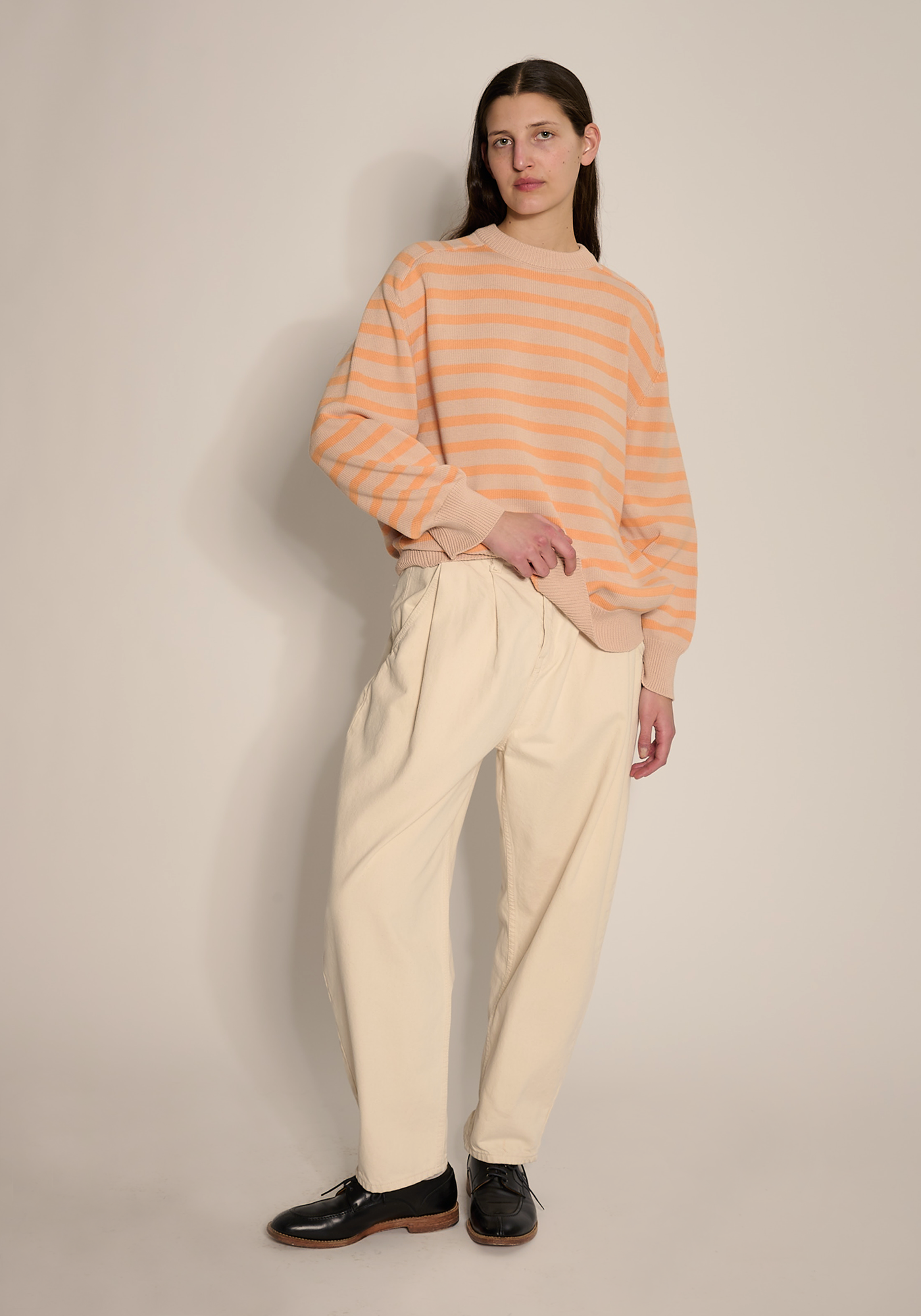 Cressida Stripe Cotton Sweater