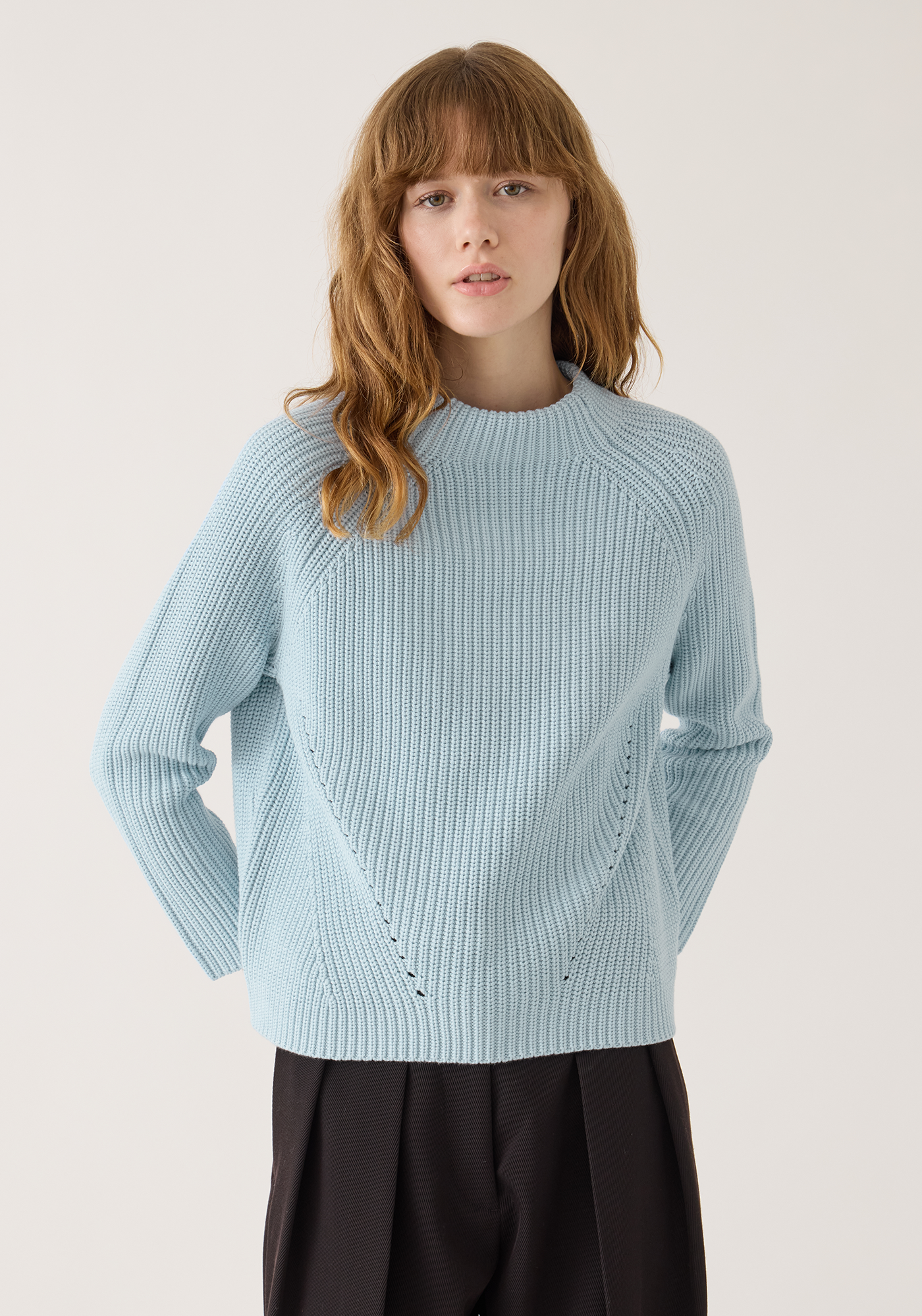 Daphne Solid Cotton Sweater