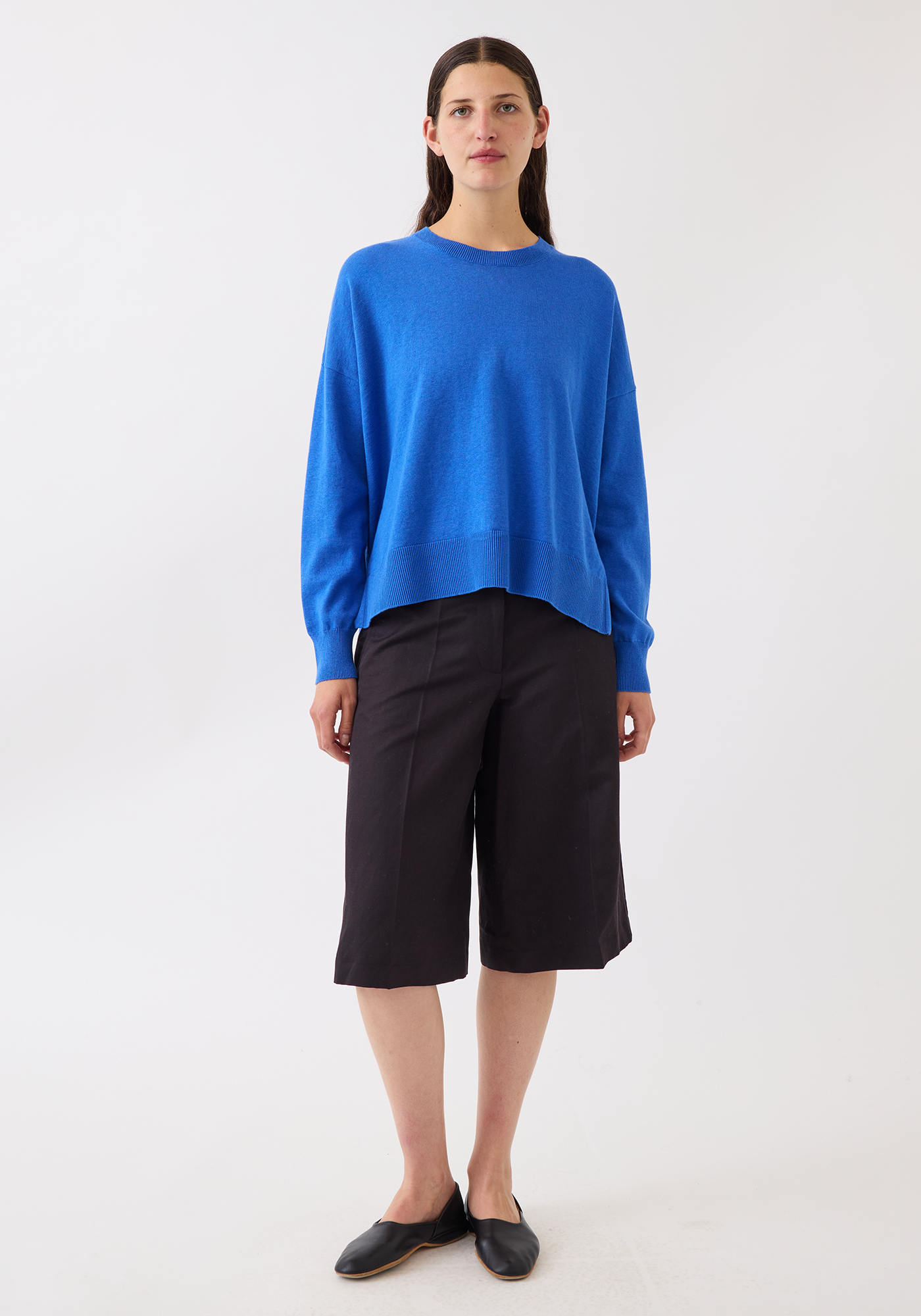 エル コットン カシミア セーター