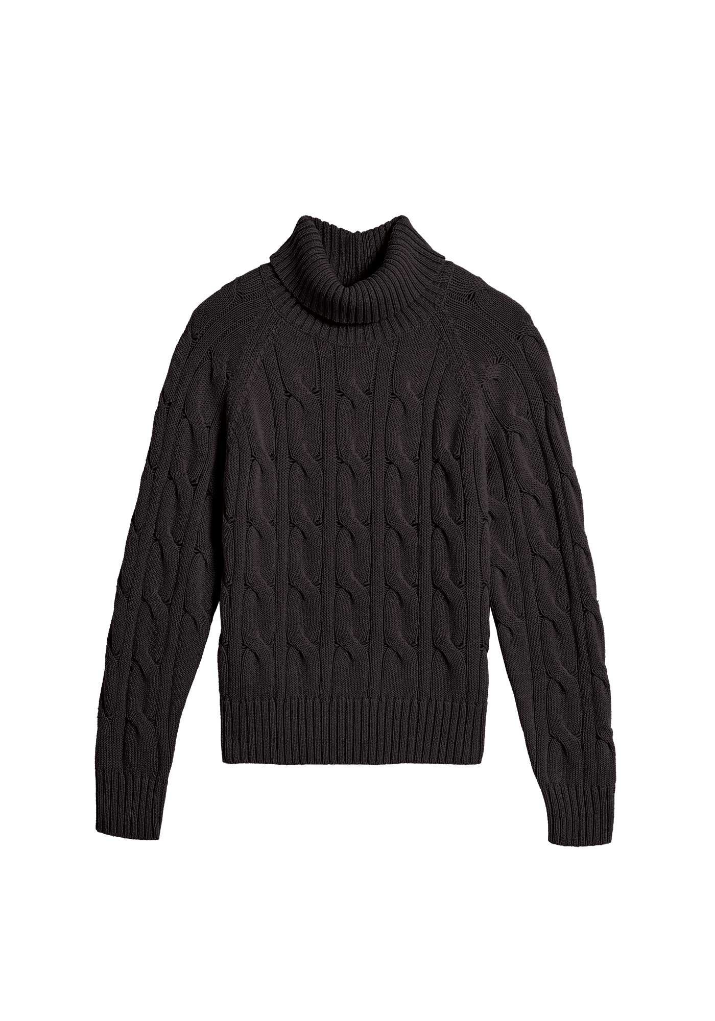 Elsie Cotton Cashmere Turtleneck Sweater