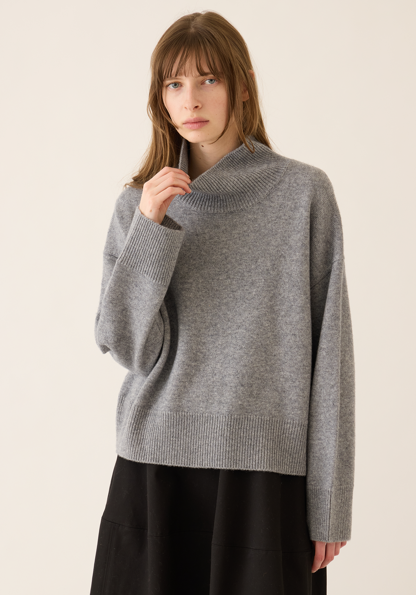 Enid Wool Cashmere Turtleneck Sweater