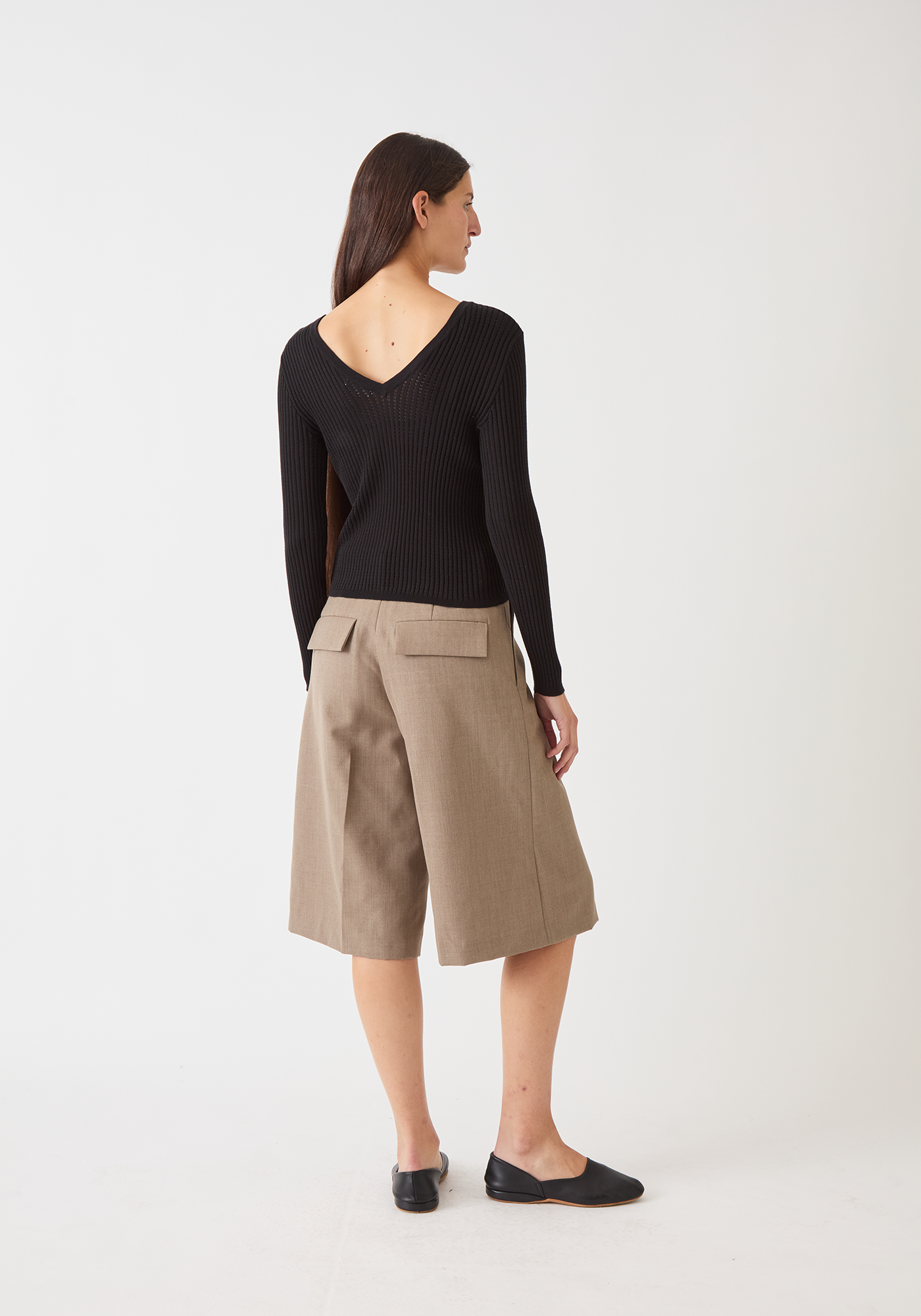 Frida Cotton Cardigan - Black