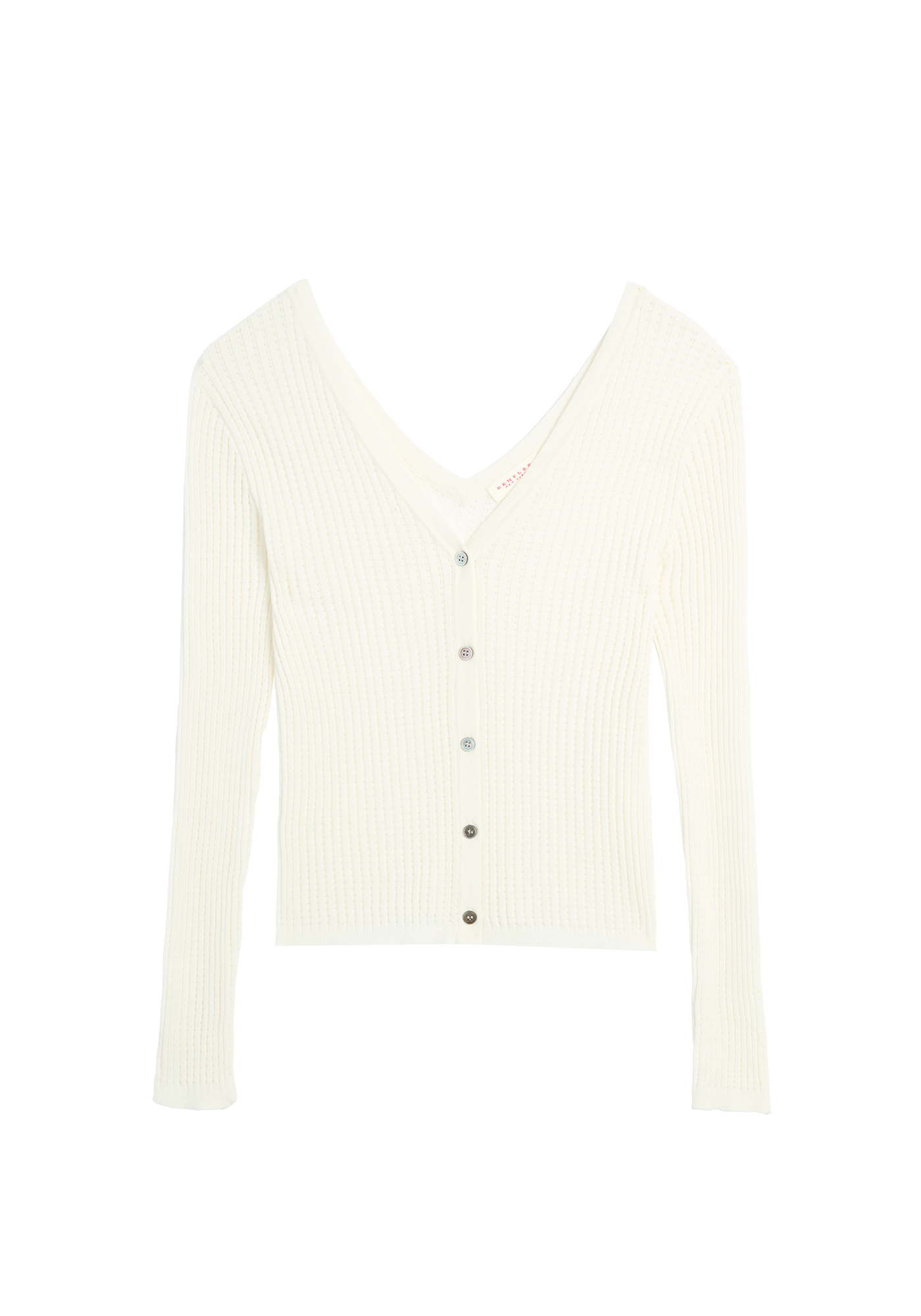 Frida Cotton Cardigan - Off White
