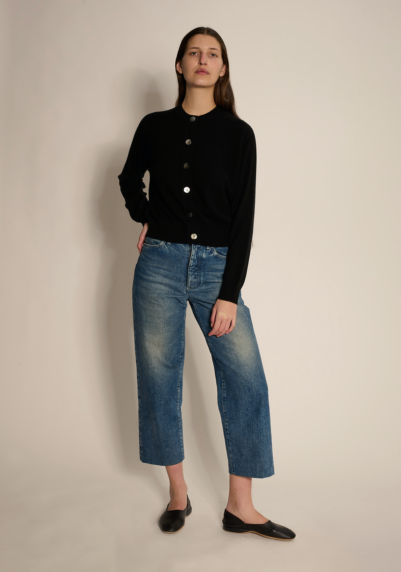 グウェン カシミア カーディガン