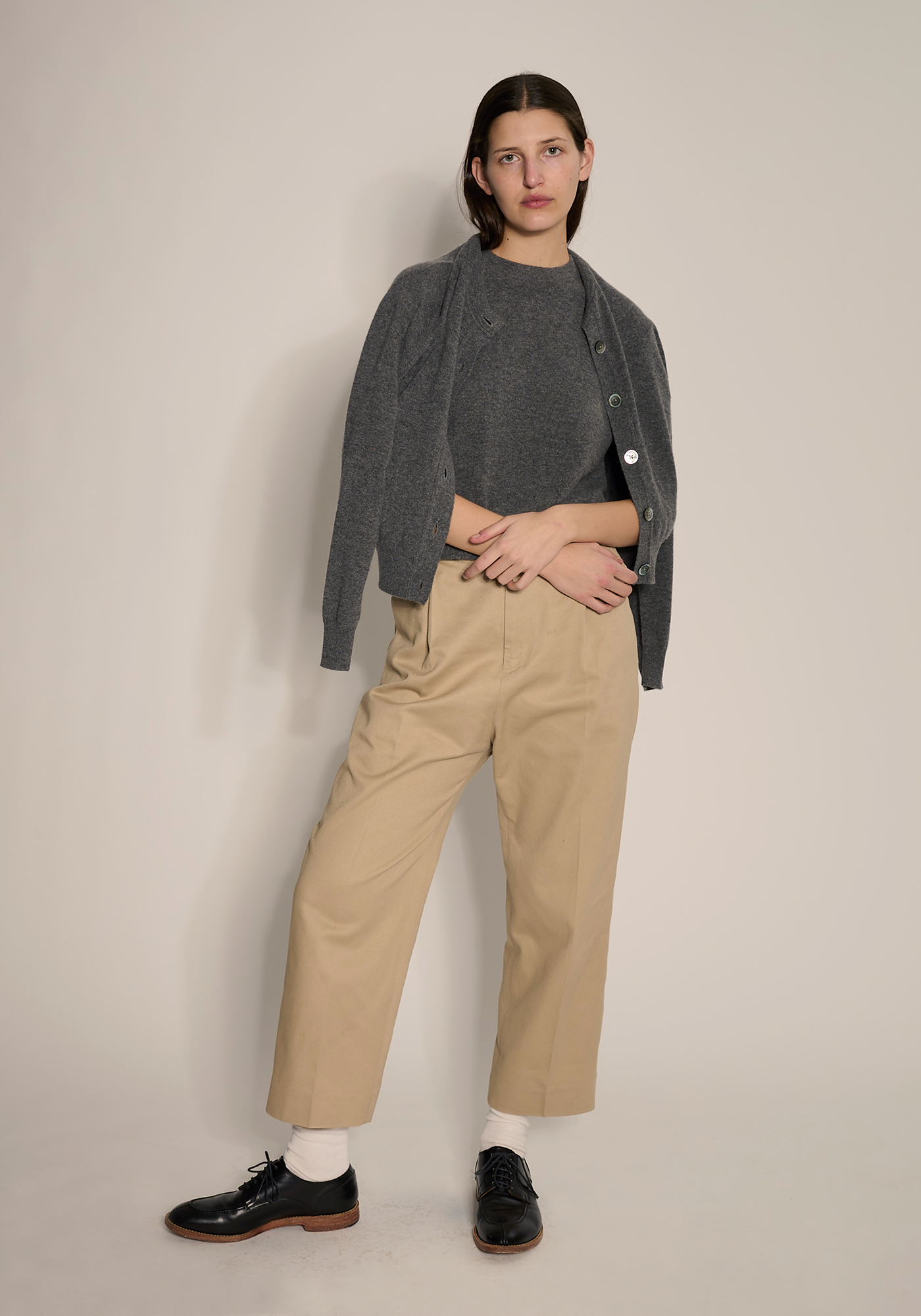 グウェン カシミア カーディガン