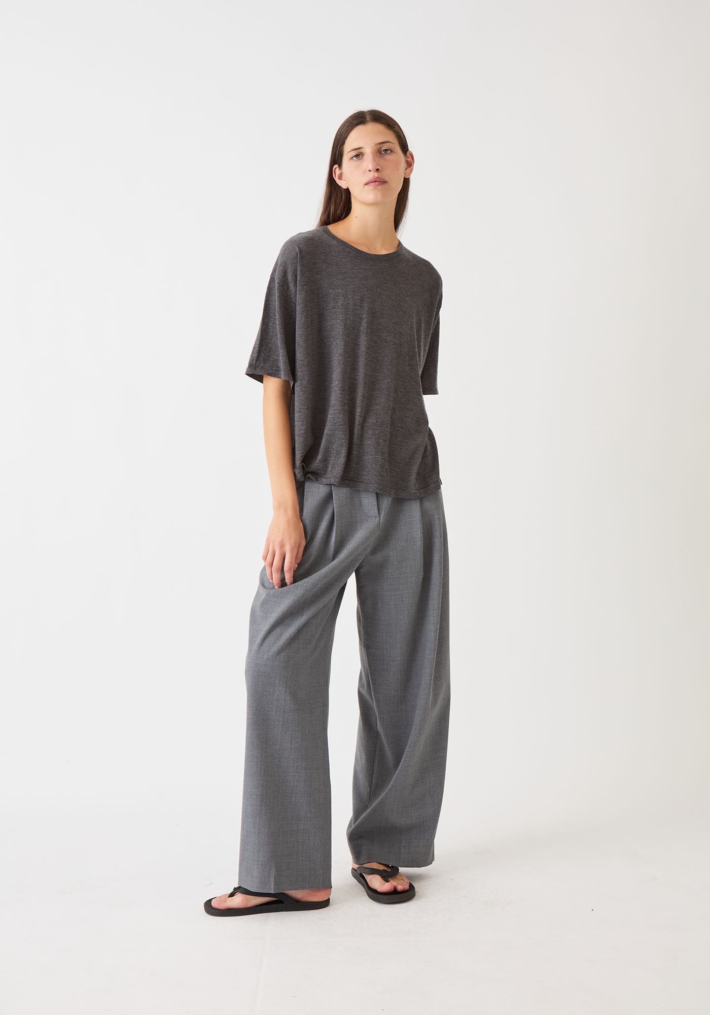 Hazel Superfine Cashmere Top