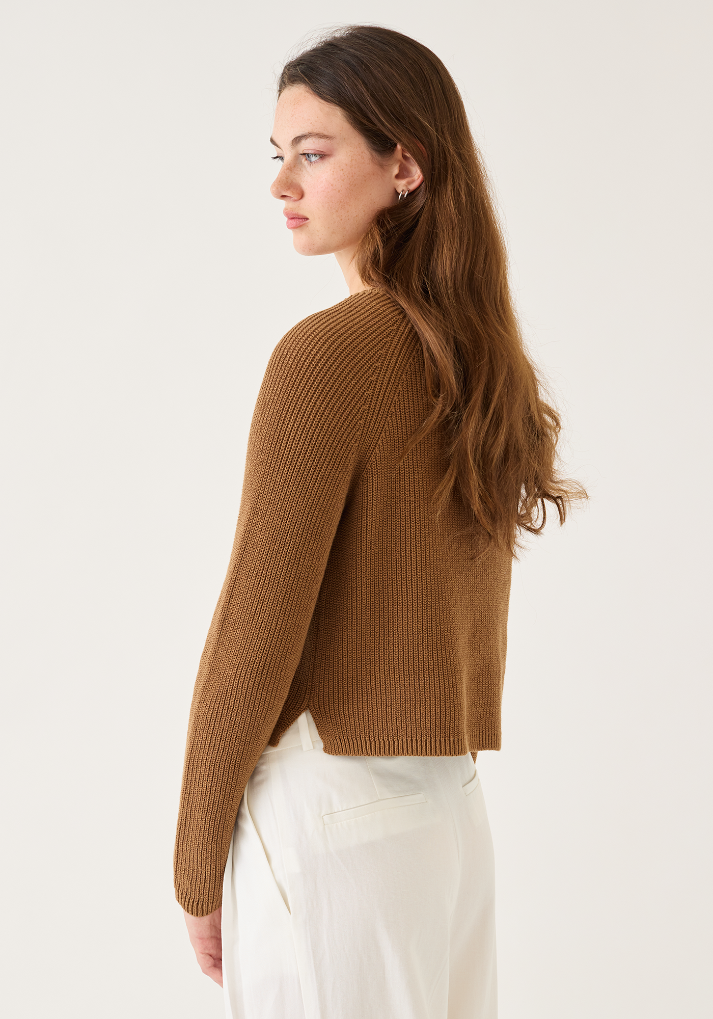 Isla Cotton Linen Sweater