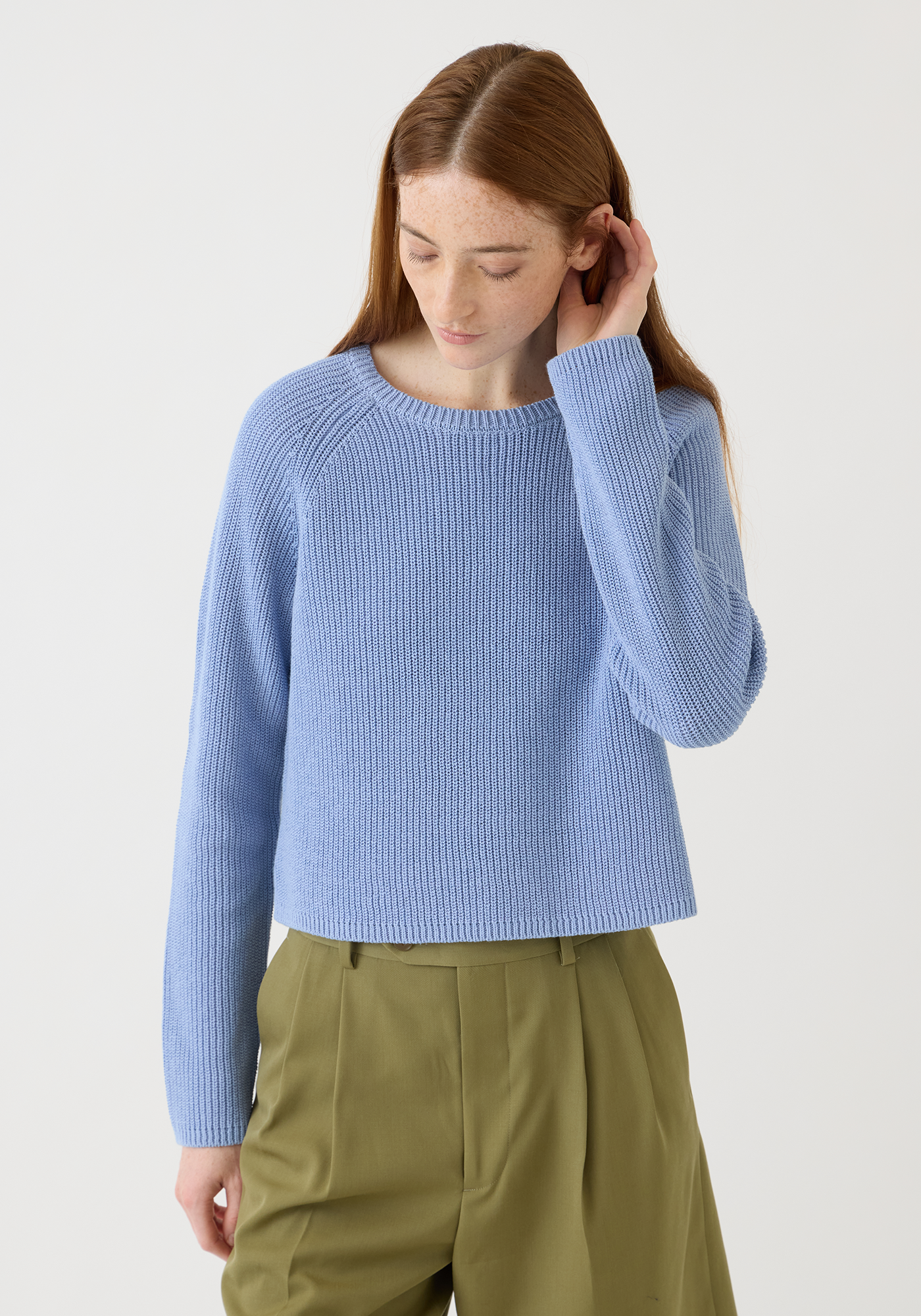 Isla Cotton Linen Sweater