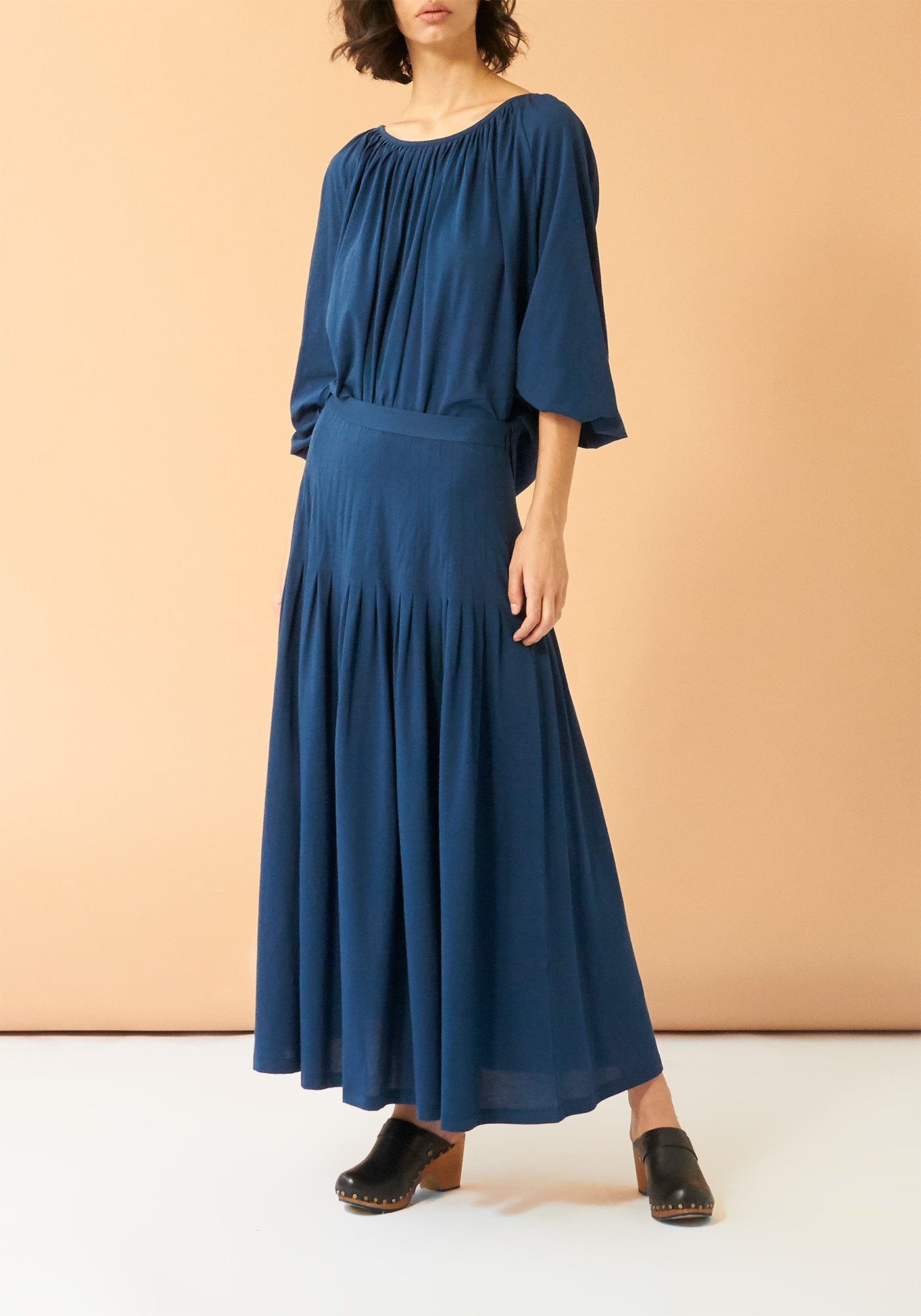 Jensen Skirt - Deep Prussian Blue