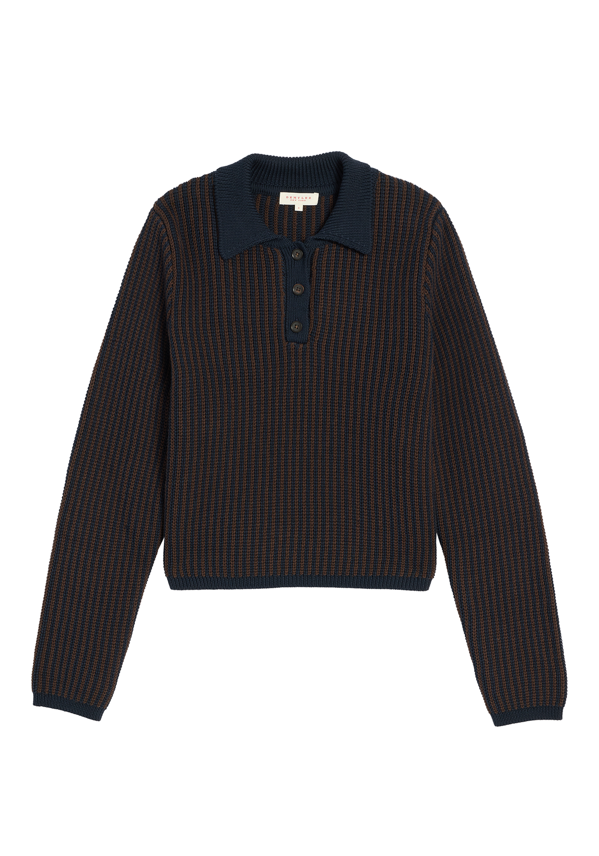 Kat Cotton Polo Sweater