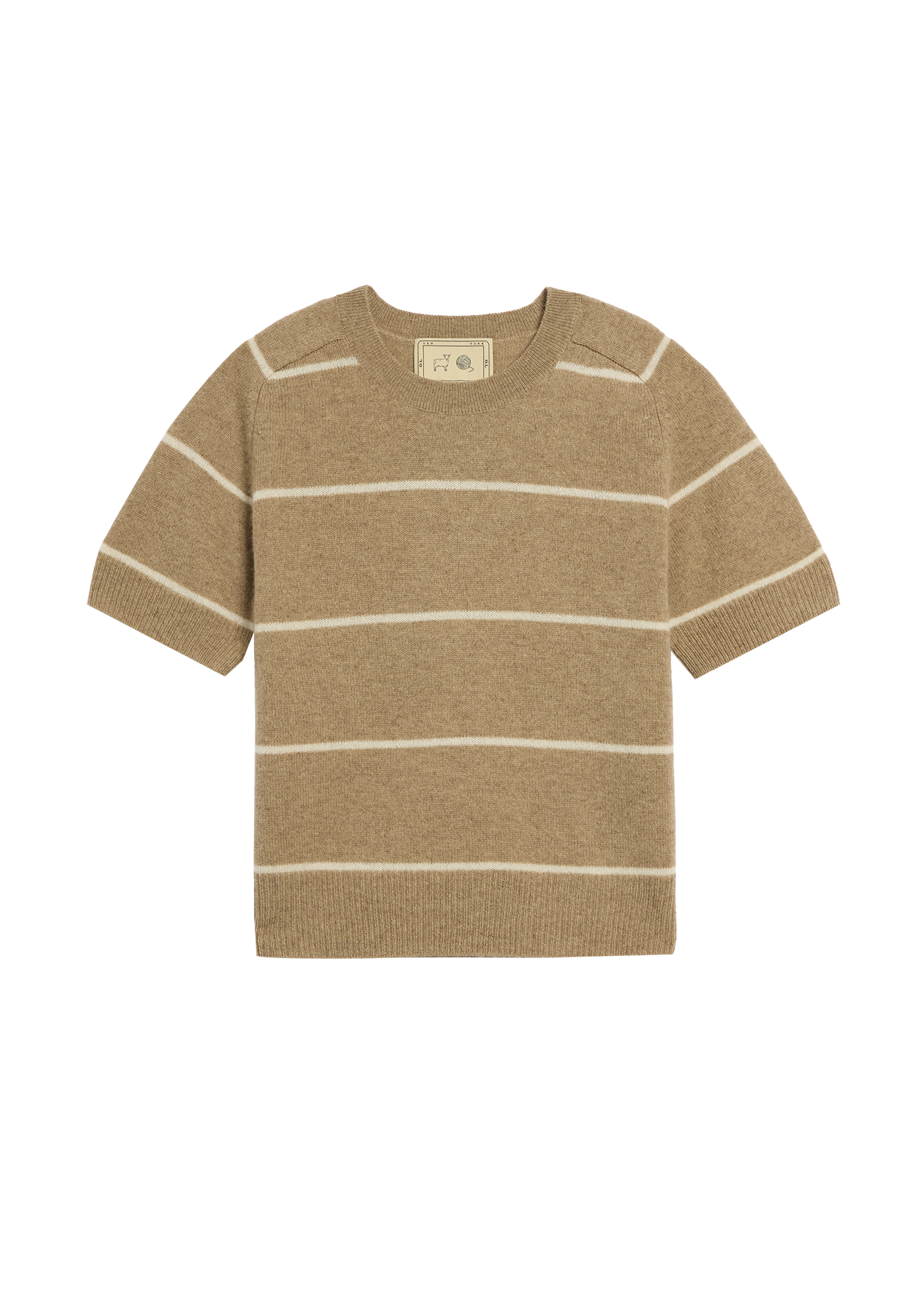 Krysta Stripe Cashmere Top
