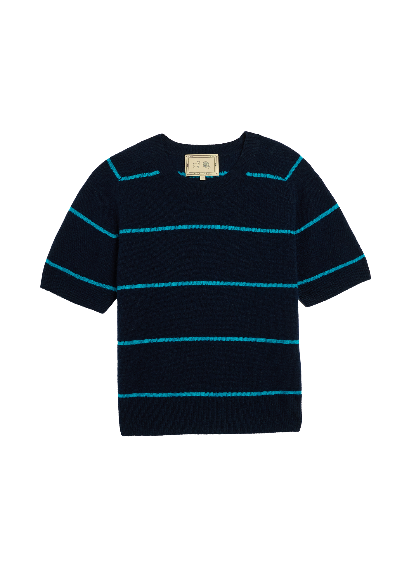 Krysta Stripe Cashmere Top