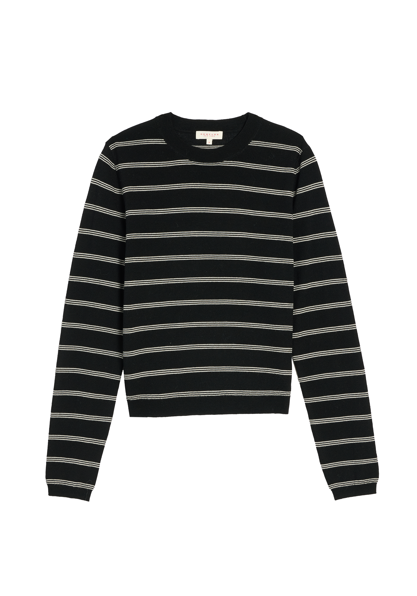 Laina Stripe Superfine Merino Wool Sweater