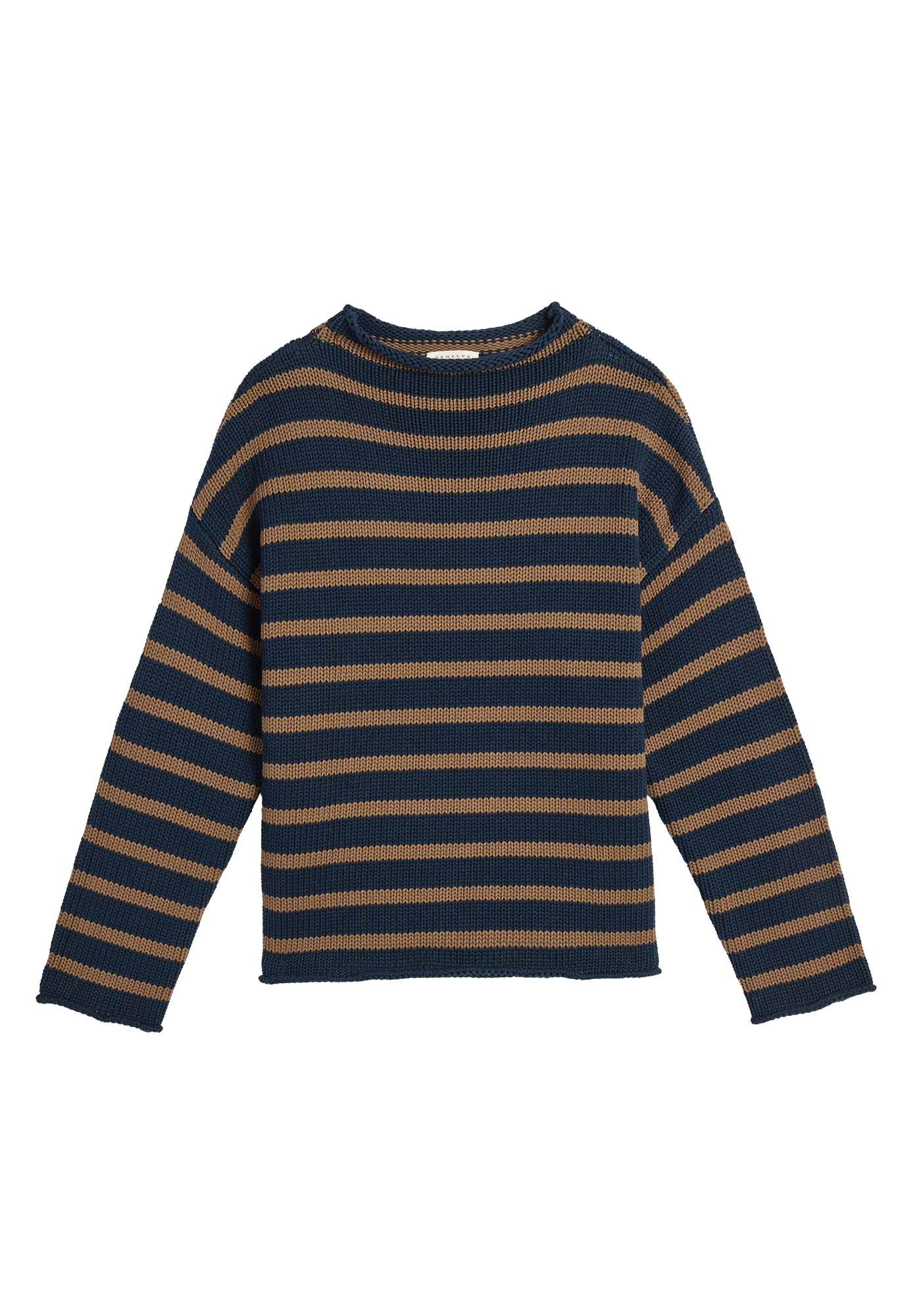 ラミス ストライプ コットン セーター