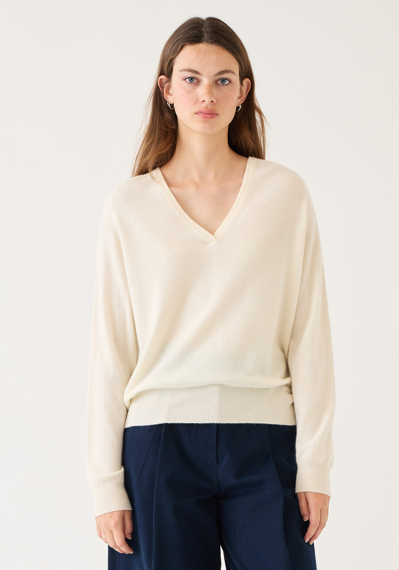 トップス YonetomiRIGID CASHMERESWEATER Leighton Cashmere Sweater