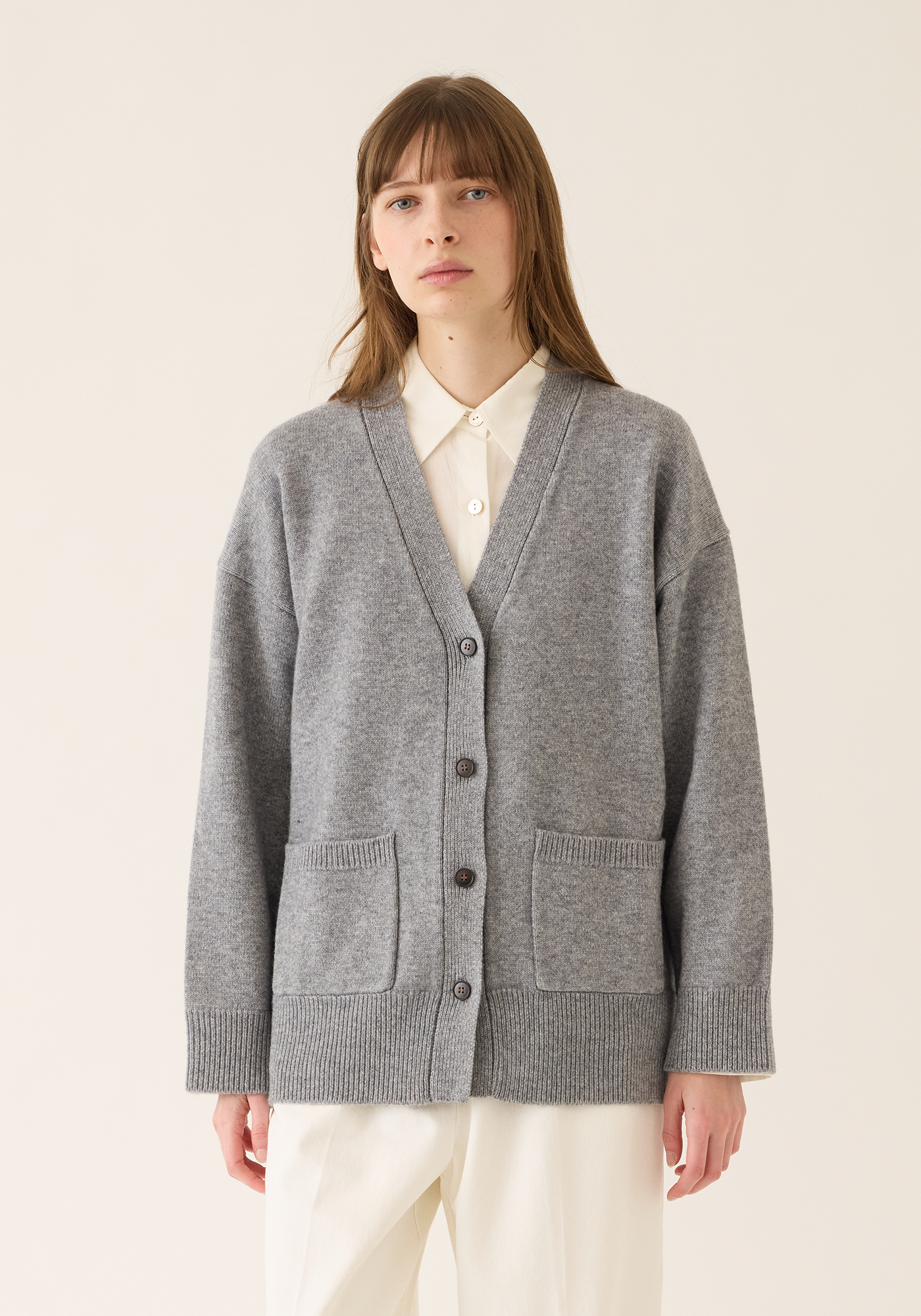 Madison Wool Cashmere Cardigan