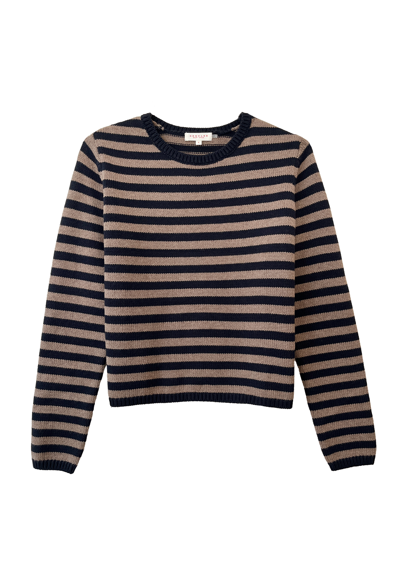 Melina Stripe Cotton Cashmere Sweater