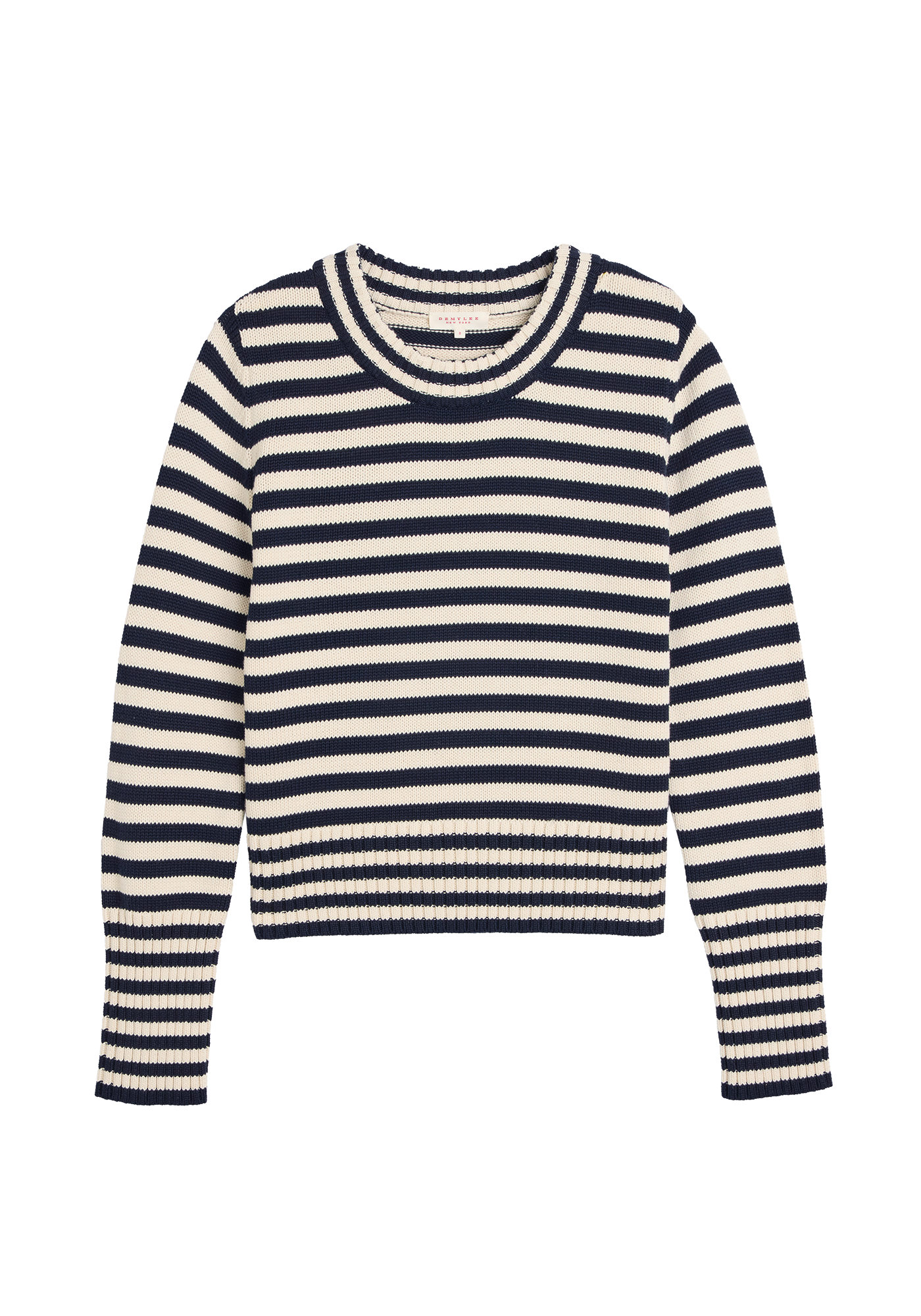 Micha Stripe Cotton Sweater