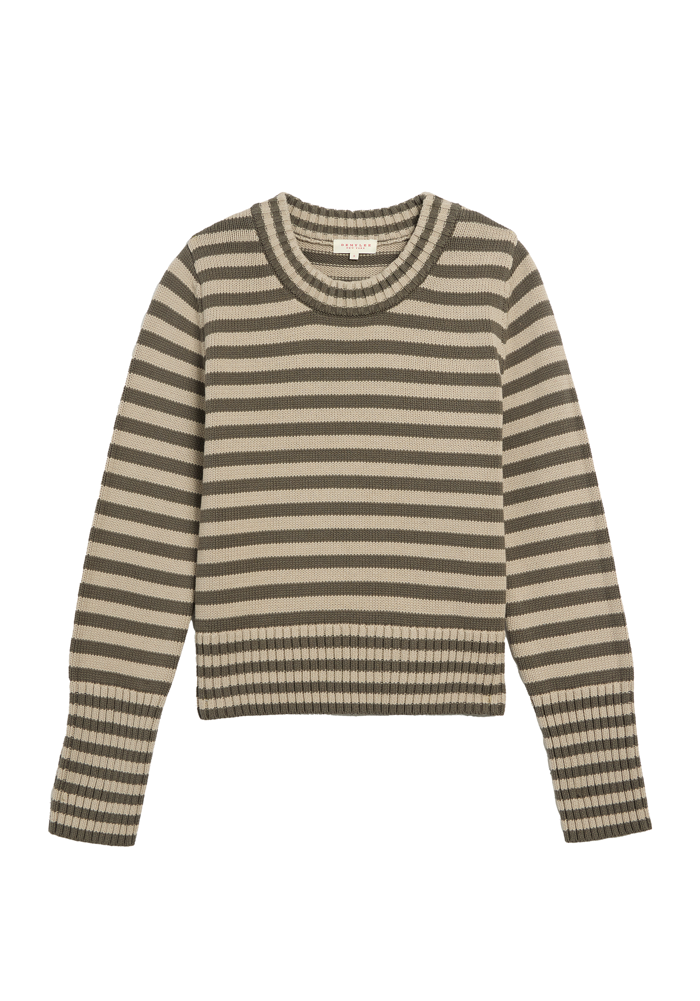 Micha Stripe Cotton Sweater