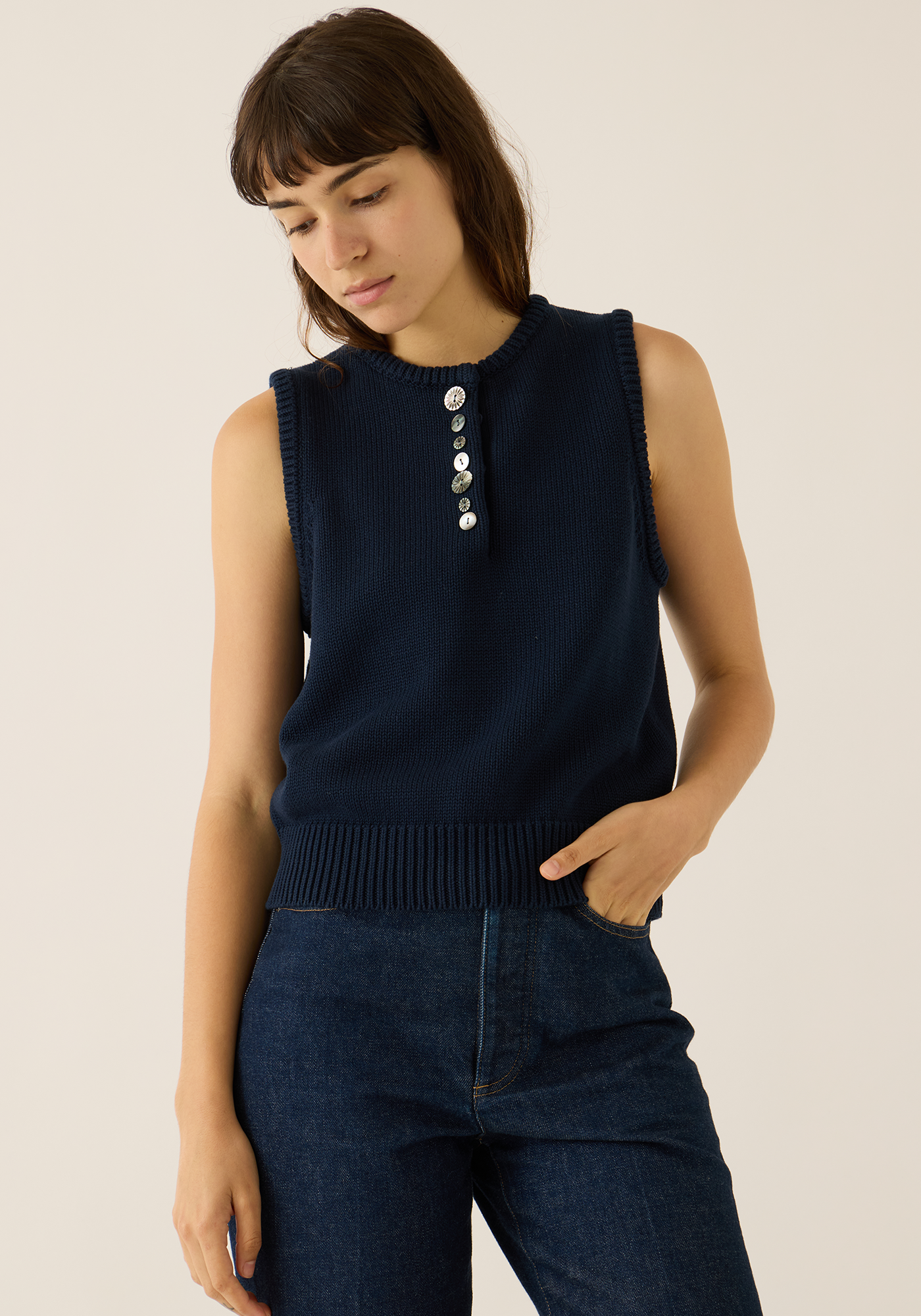 Minivera Cotton Vest