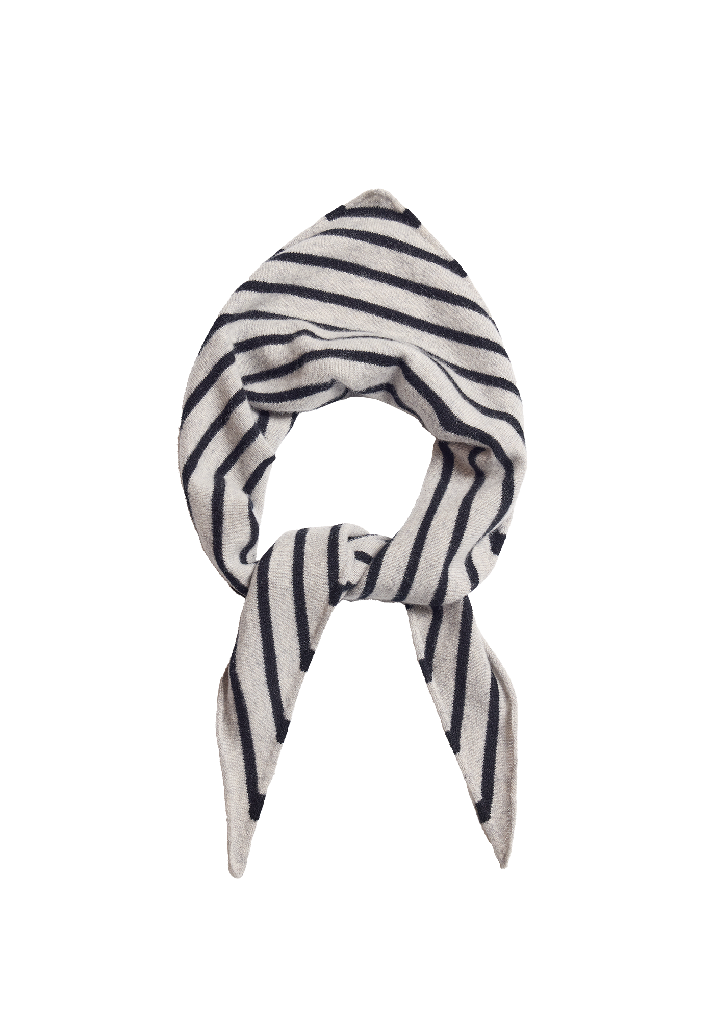 Nessa Stripe Small Cashmere Bandana