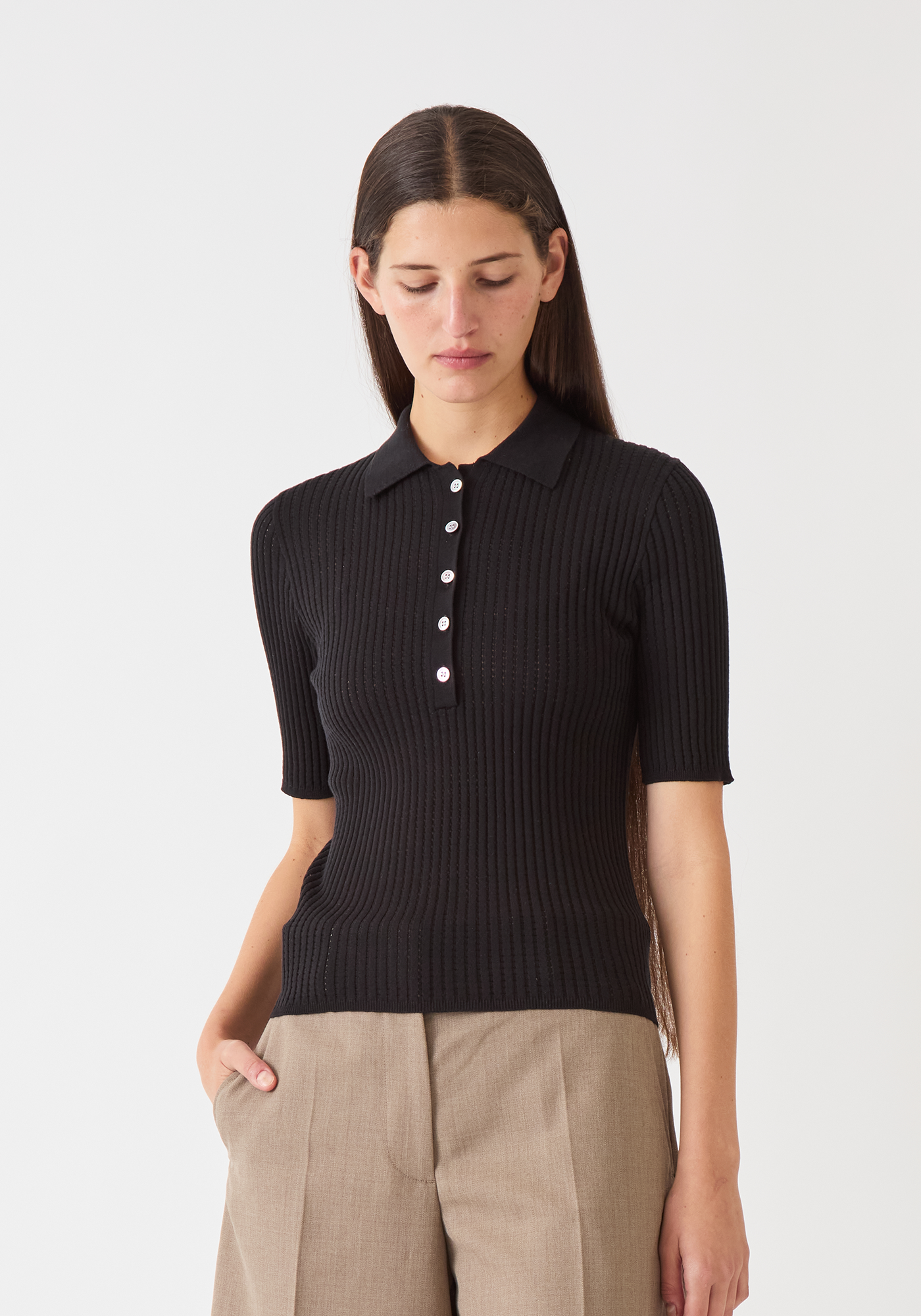 Piper Cotton Top - Black